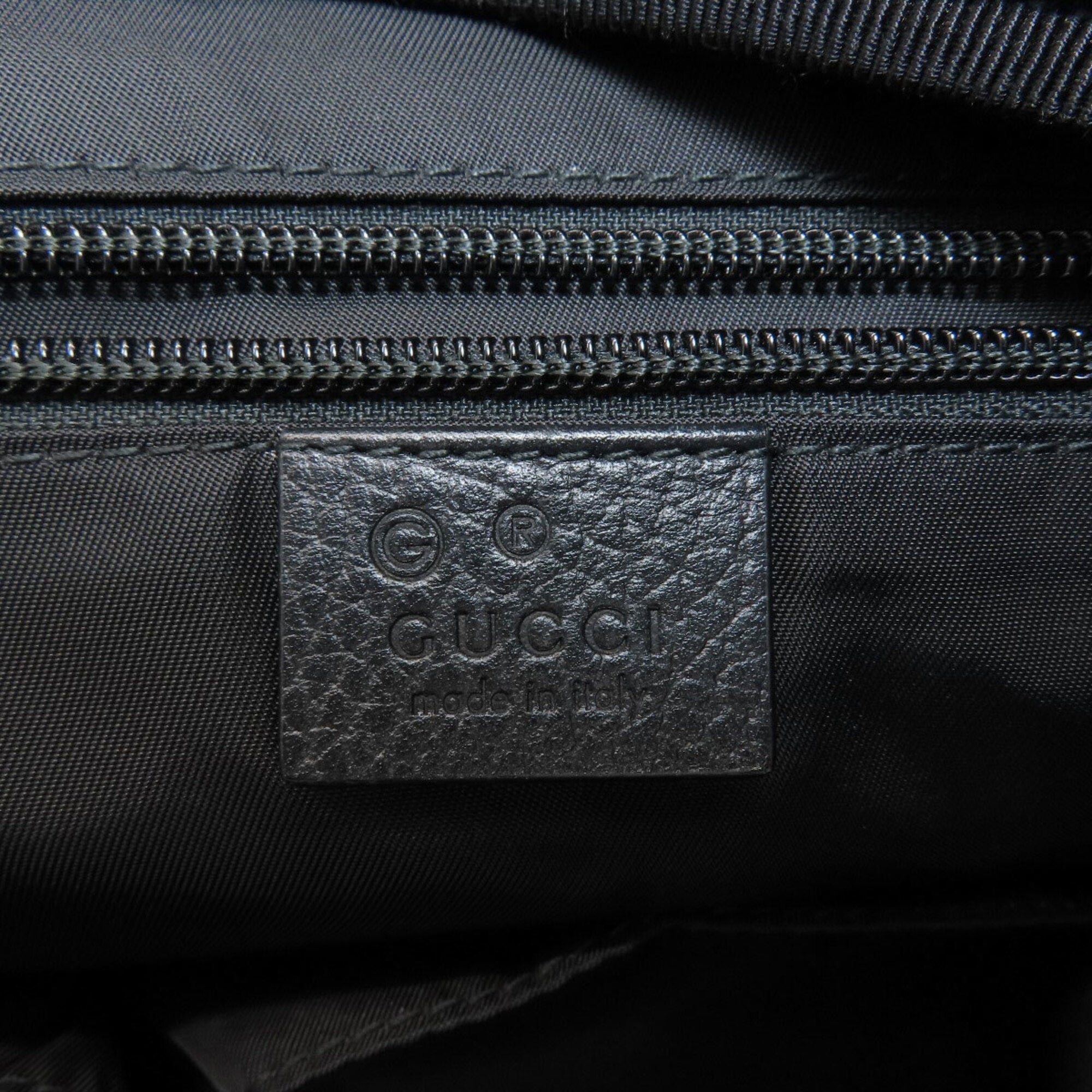 Gucci Black Nylon Backpack (Pre-Owned)