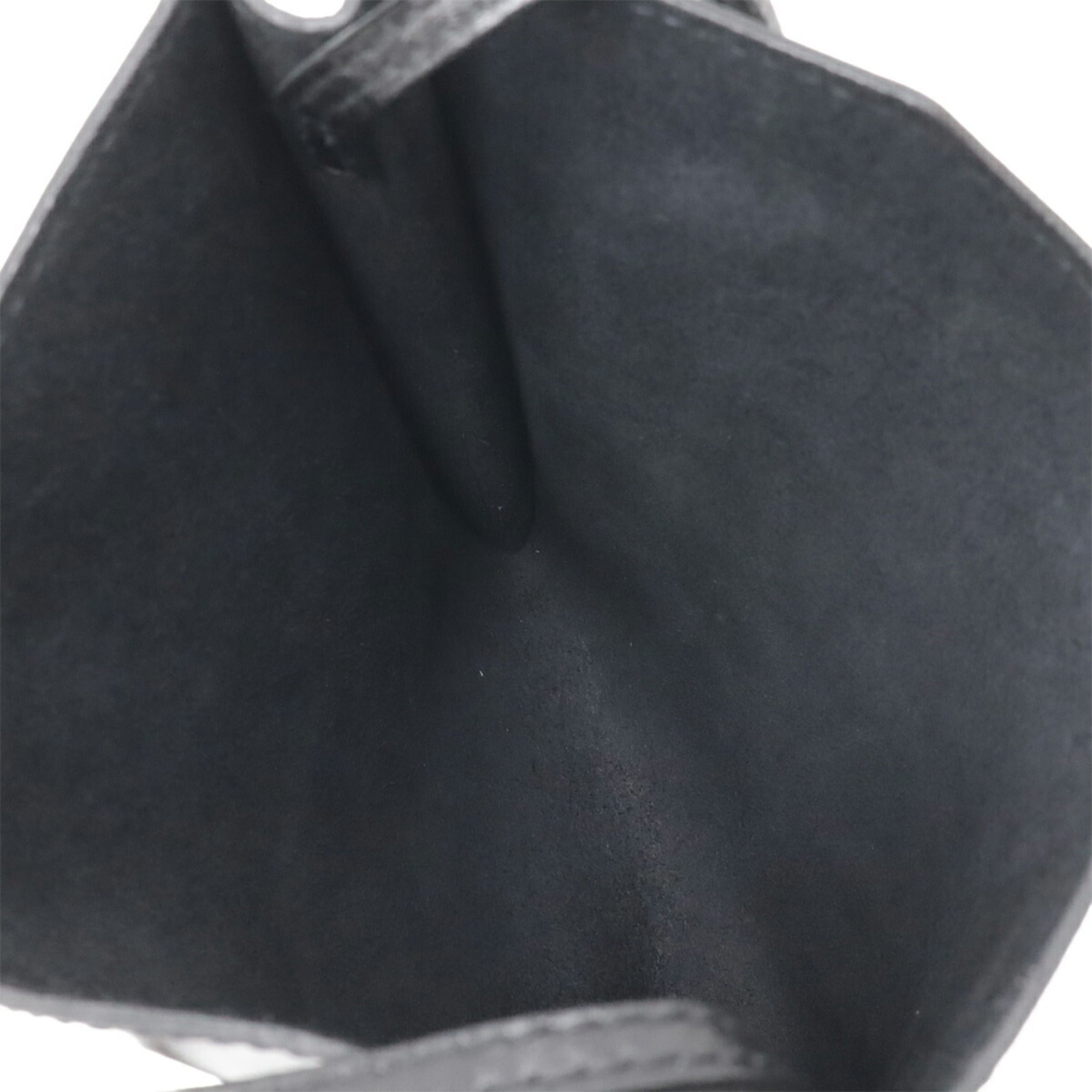 Hermes Onimaitou Black Leather Shoulder Bag (Pre-Owned)