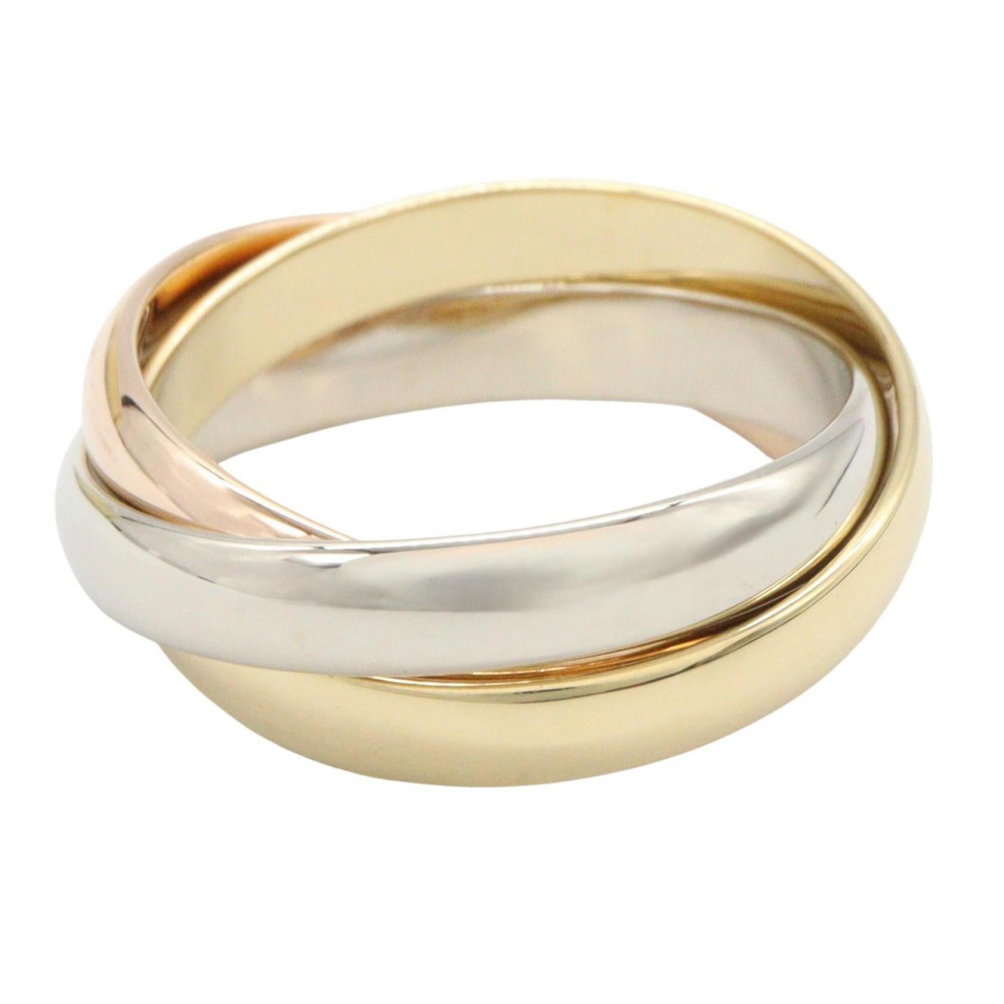 Cartier Gold Silver Yellow Gold (18K) Pink Gold (18K) White Gold (18K) Band Ring (Pre-Owned)