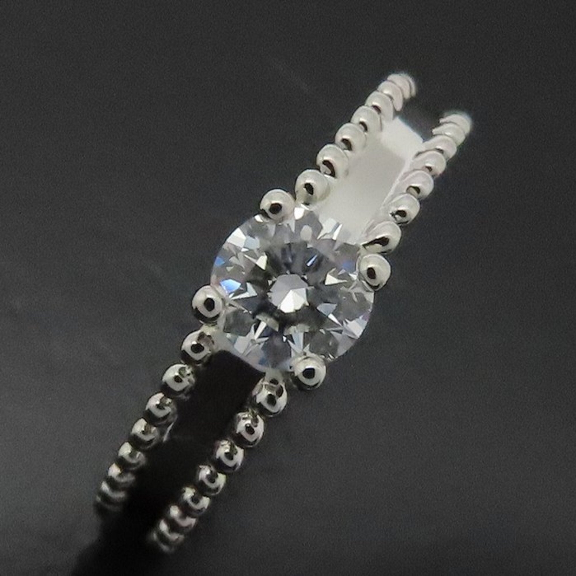 Van Cleef & Arpels Platinum 950 Band Ring (Pre-Owned)