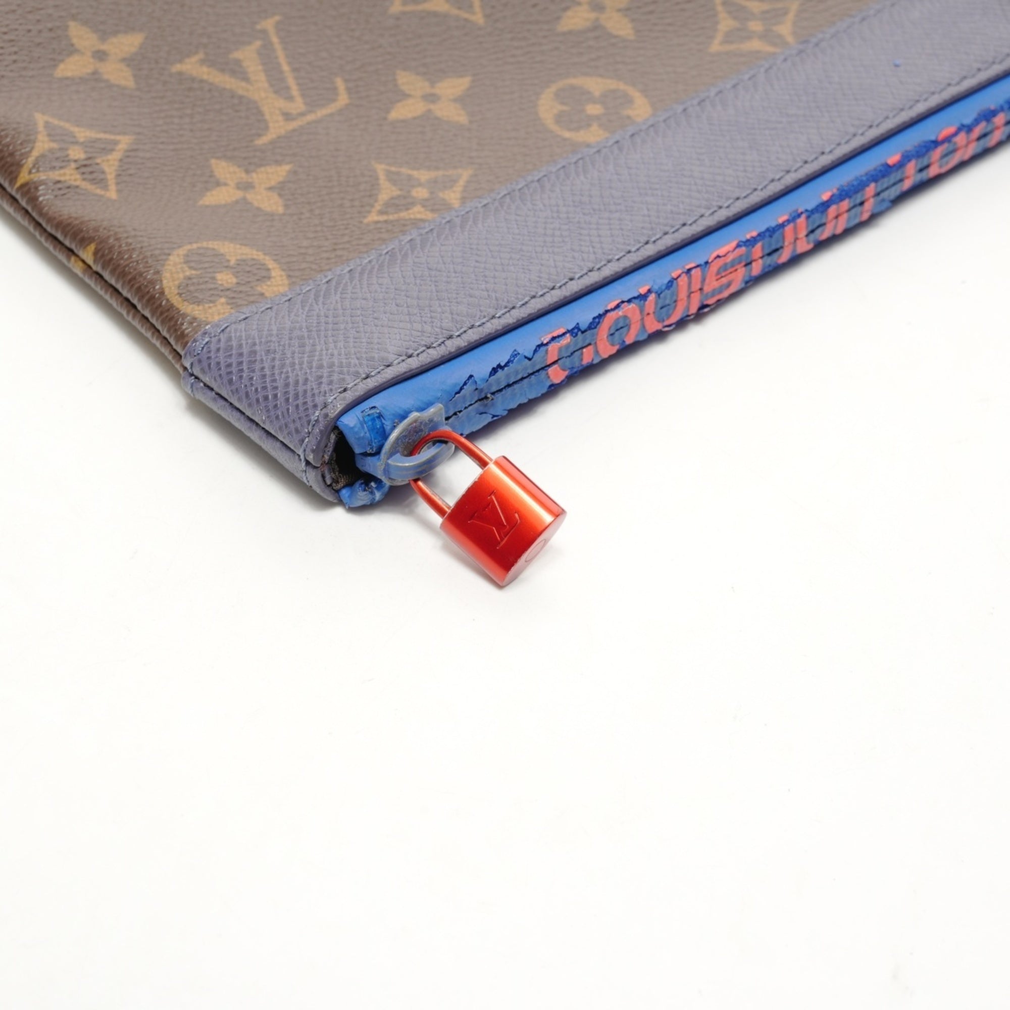 Louis Vuitton Brown Clutch Bag Pochette (Pre-Owned)