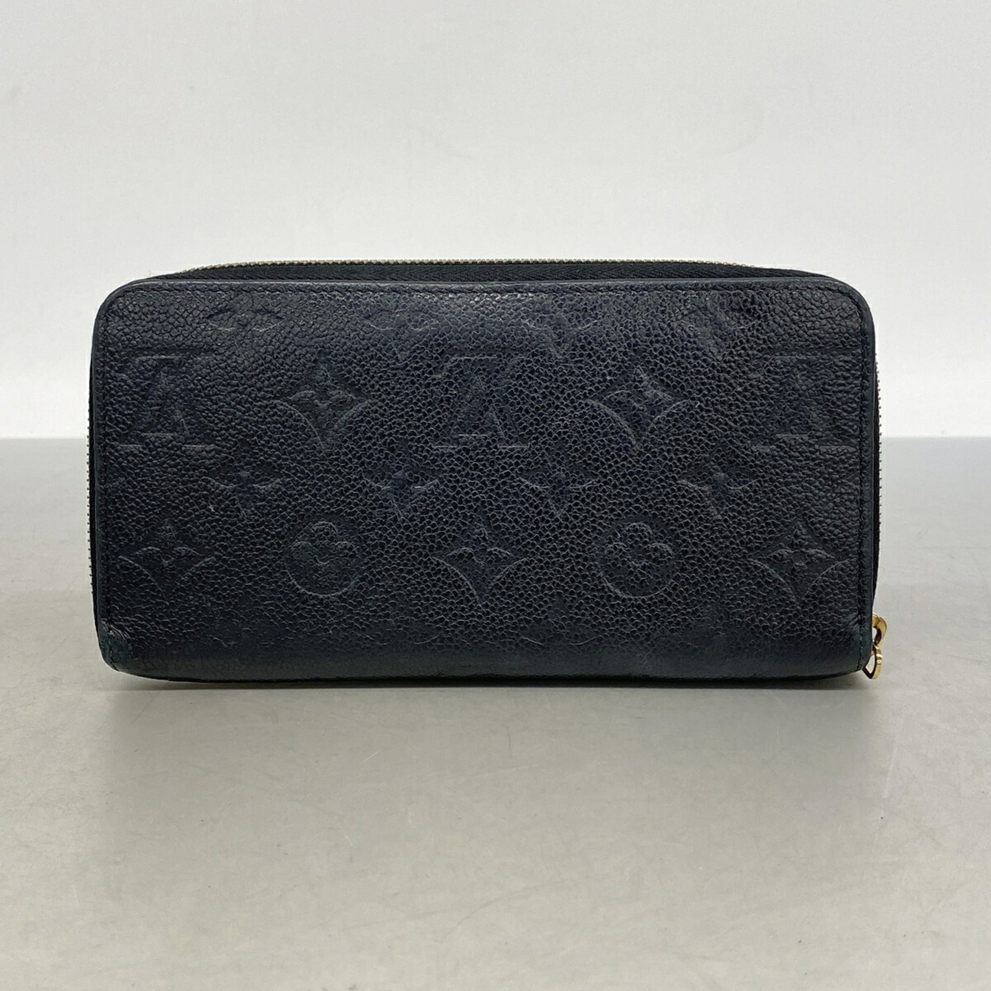 Louis Vuitton Noir Long Wallet (Bi-Fold) (Pre-Owned)