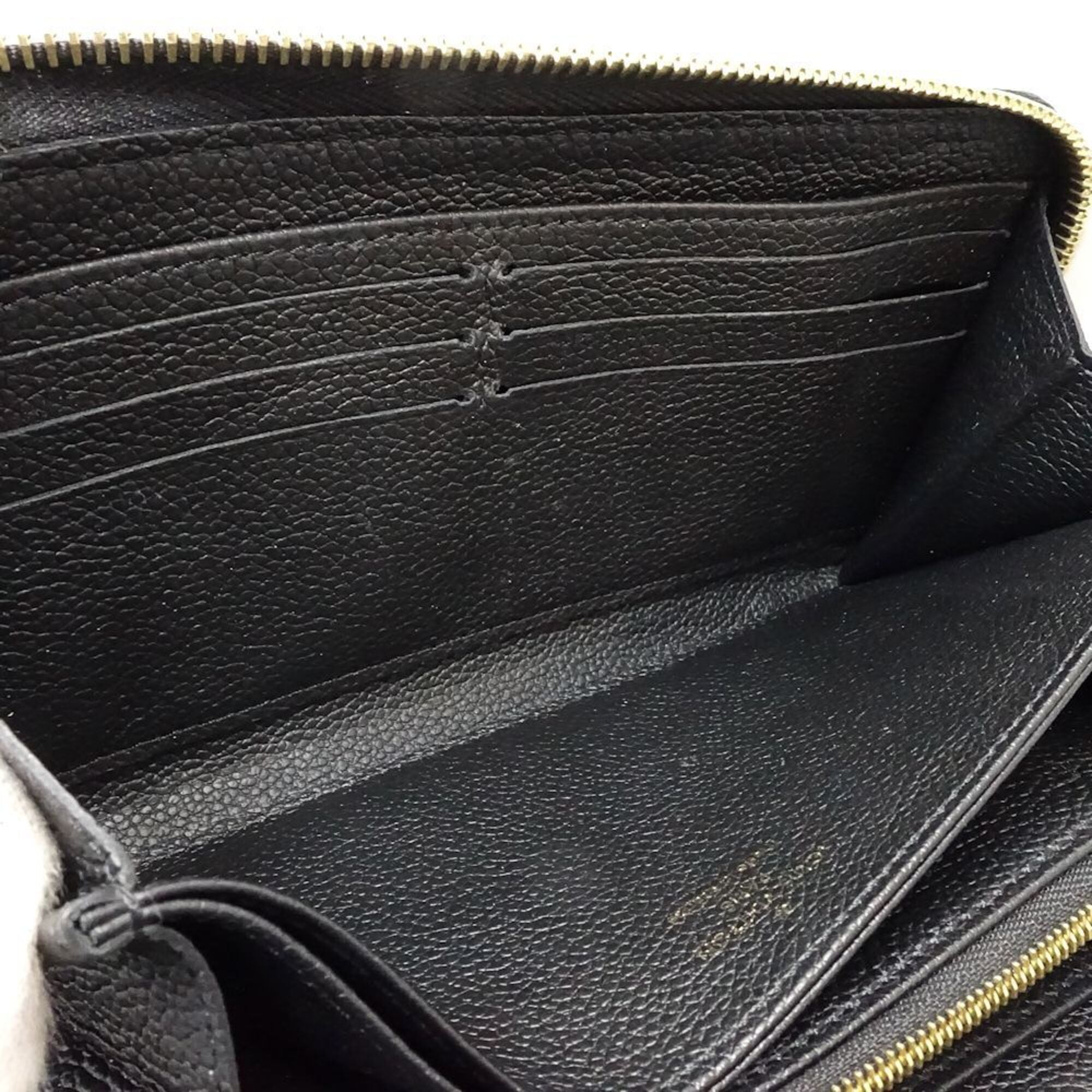 Louis Vuitton Beige Noir Monogram Empreinte Coin Purse/Coin Case (Pre-Owned)