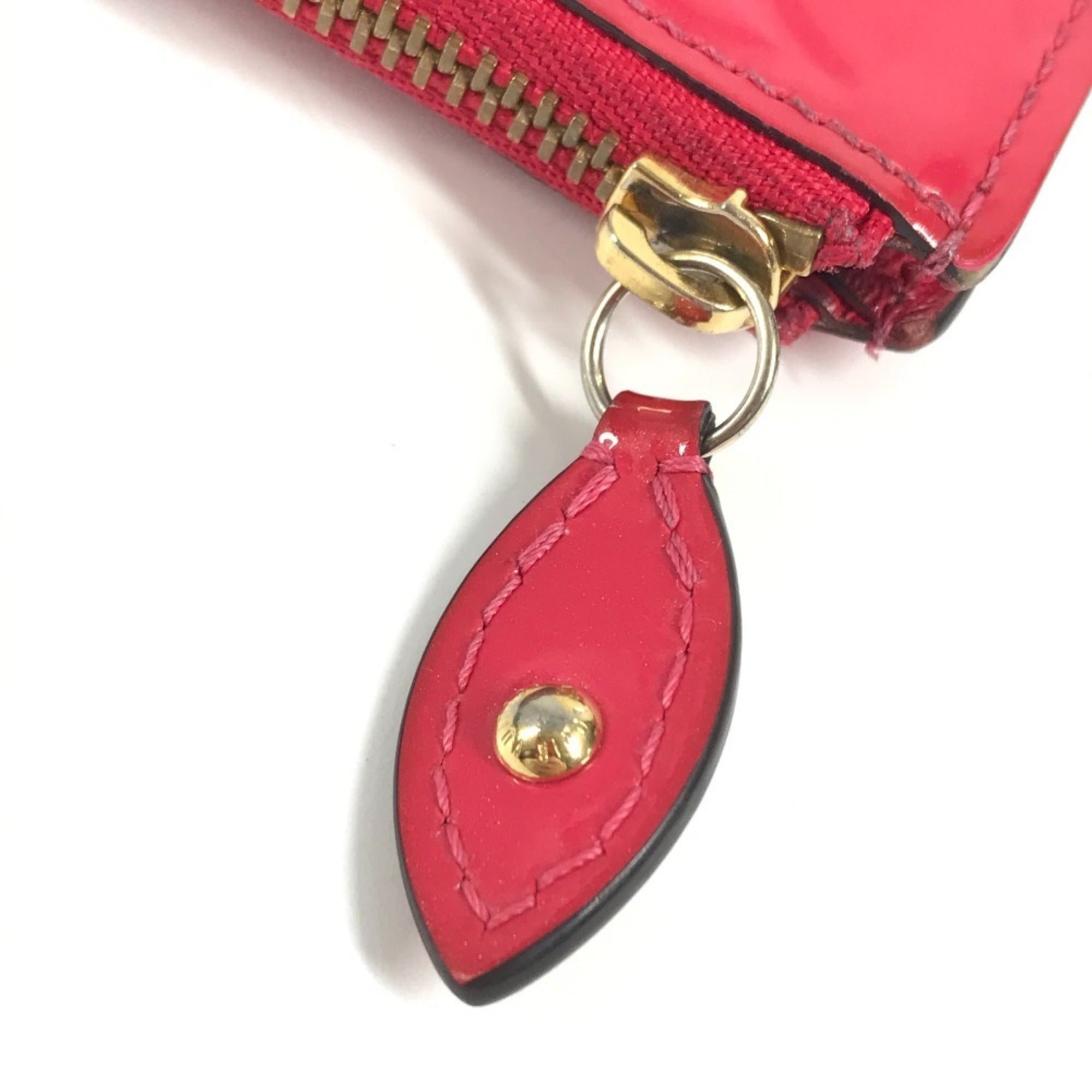 Louis Vuitton Monogram Vernis Pink Monogram Vernis Coin Purse/Coin Case (Pre-Owned)