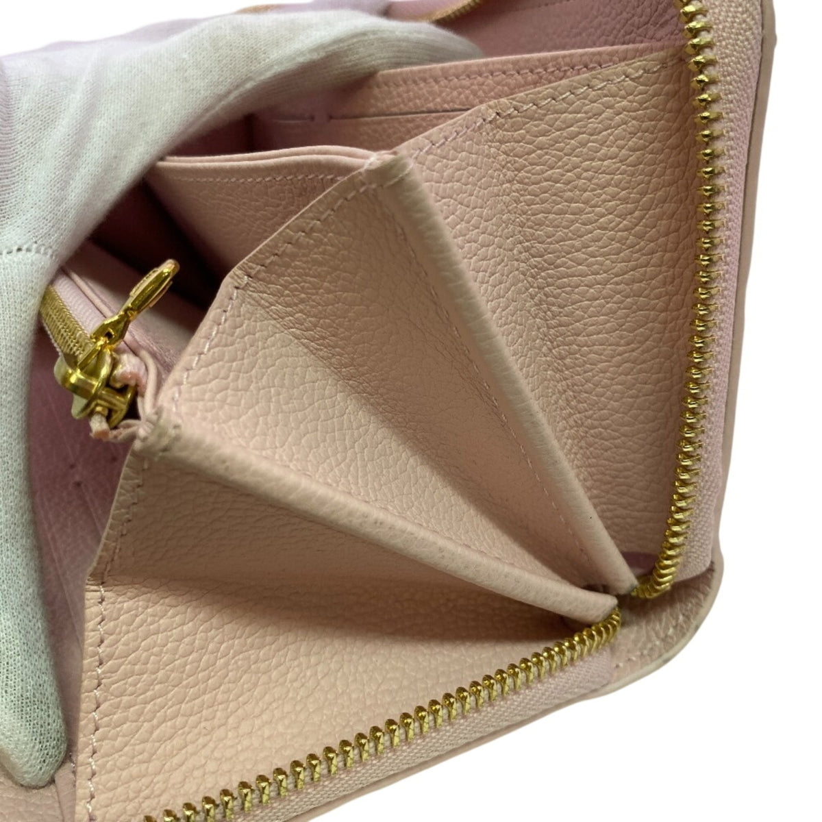 Louis Vuitton Light Pink Pink Monogram Empreinte Long Wallet (Bi-Fold) (Pre-Owned)