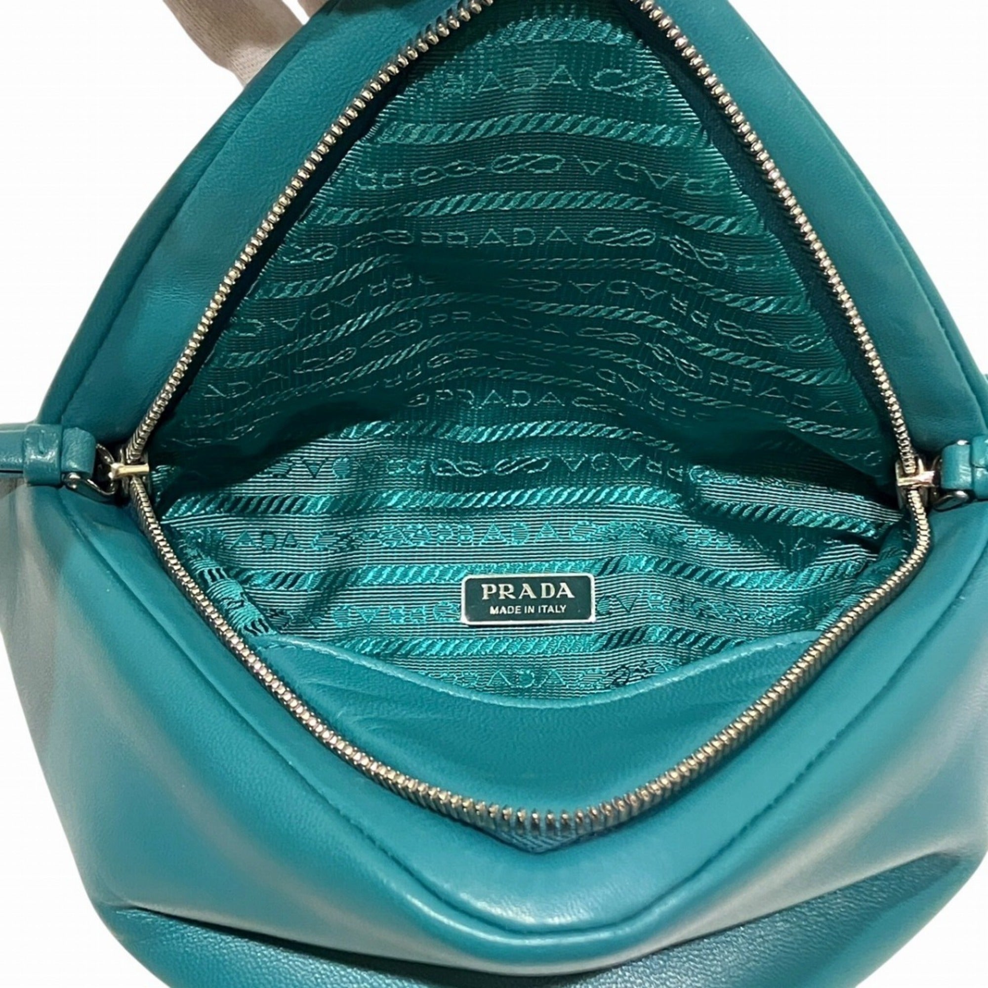 Prada Nappa Leather Handbag (Pre-Owned)