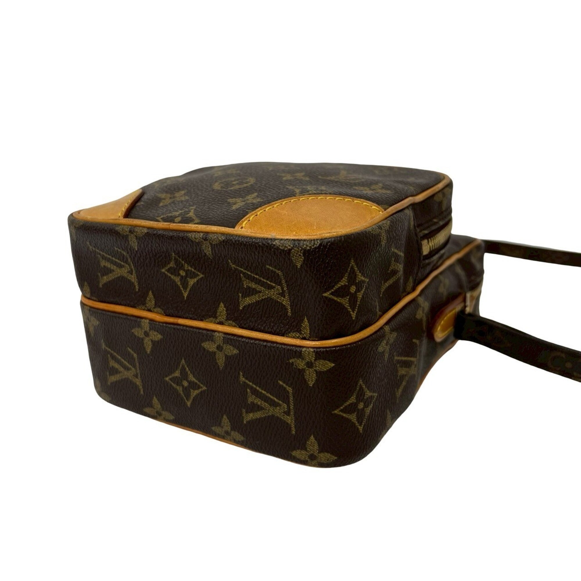 Louis Vuitton Brown Leather Pvc Pochette Shoulder Bag (Pre-Owned)