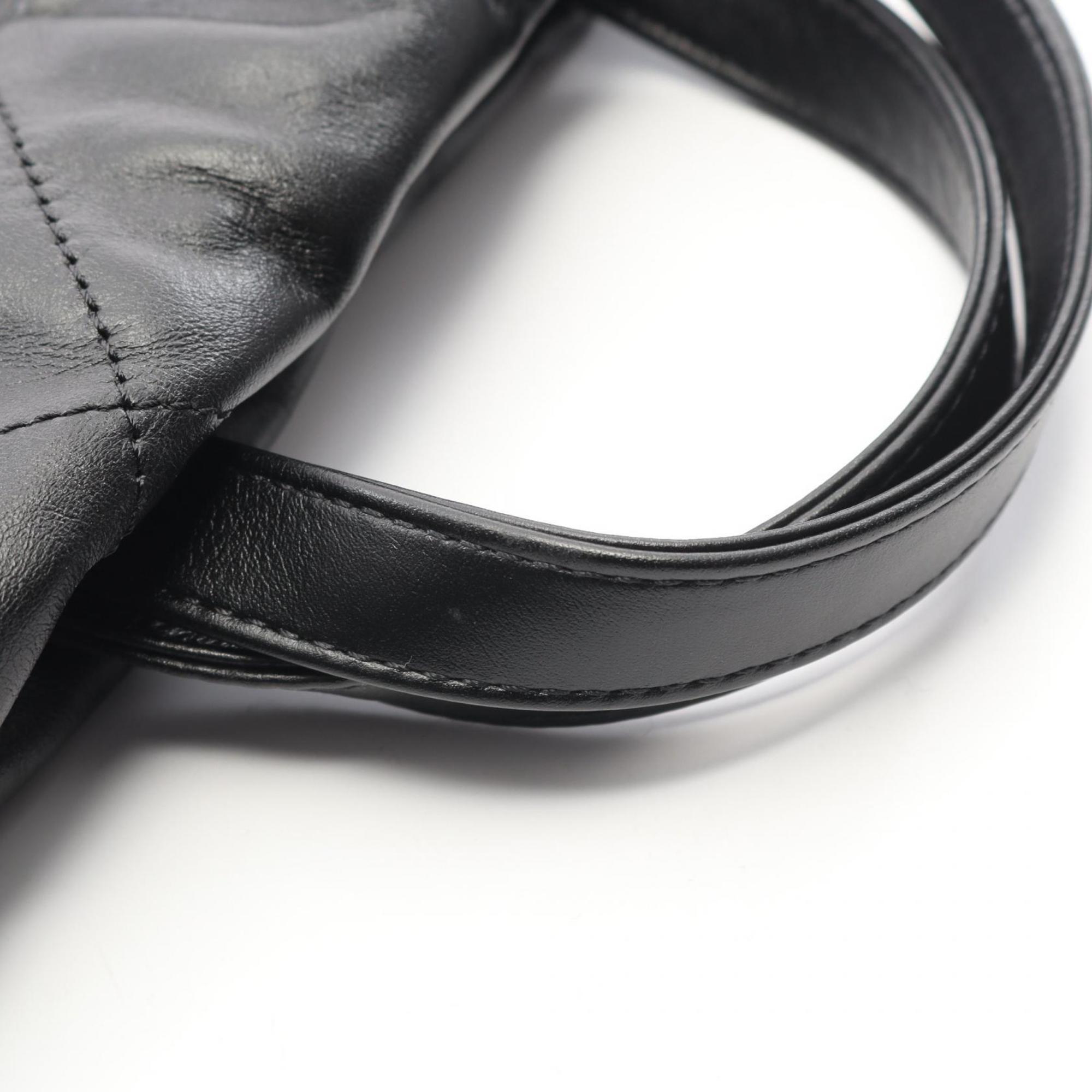 Chanel Black Leather Backpack (Pre-Owned)