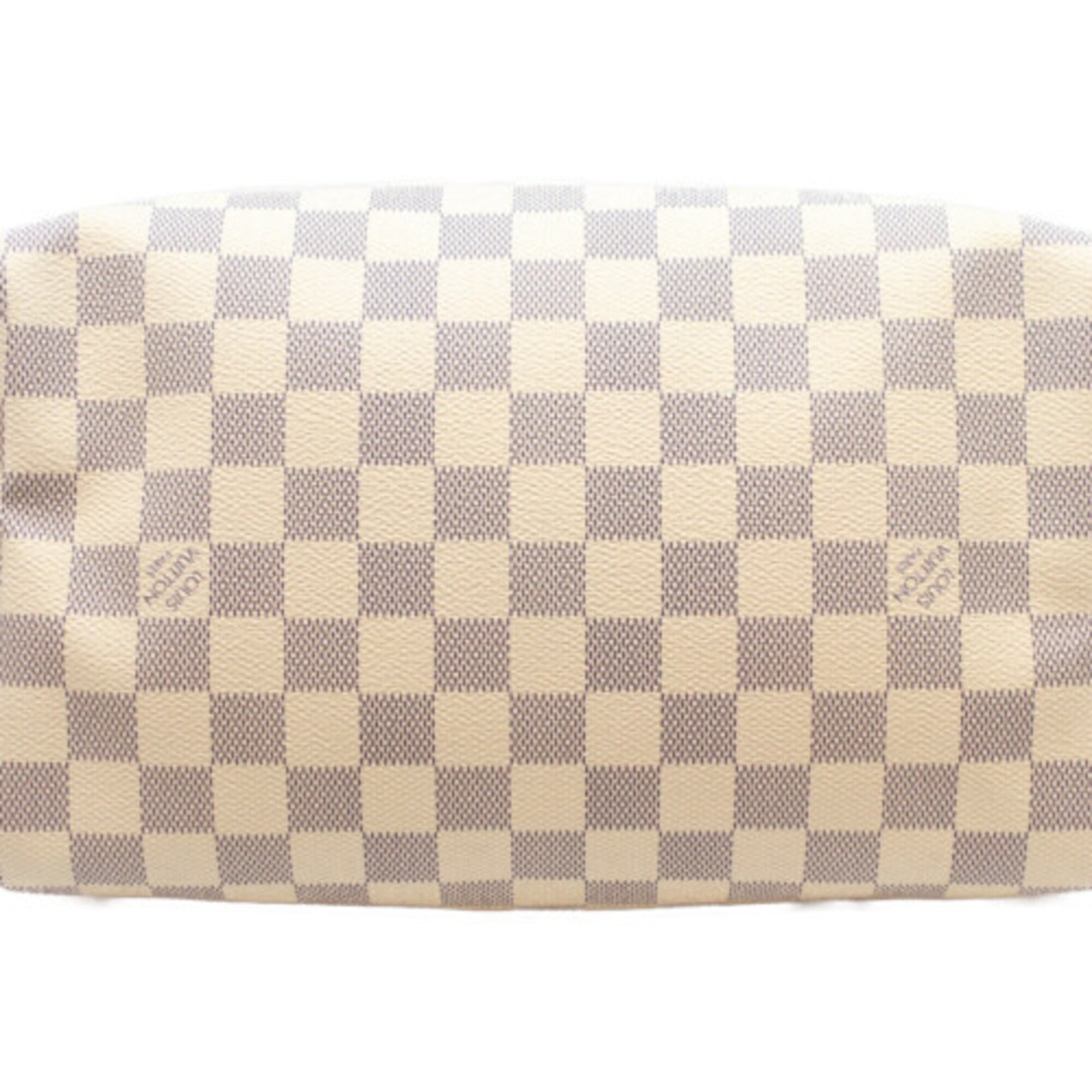 Louis Vuitton Beige Damier Azur Handbag (Pre-Owned)