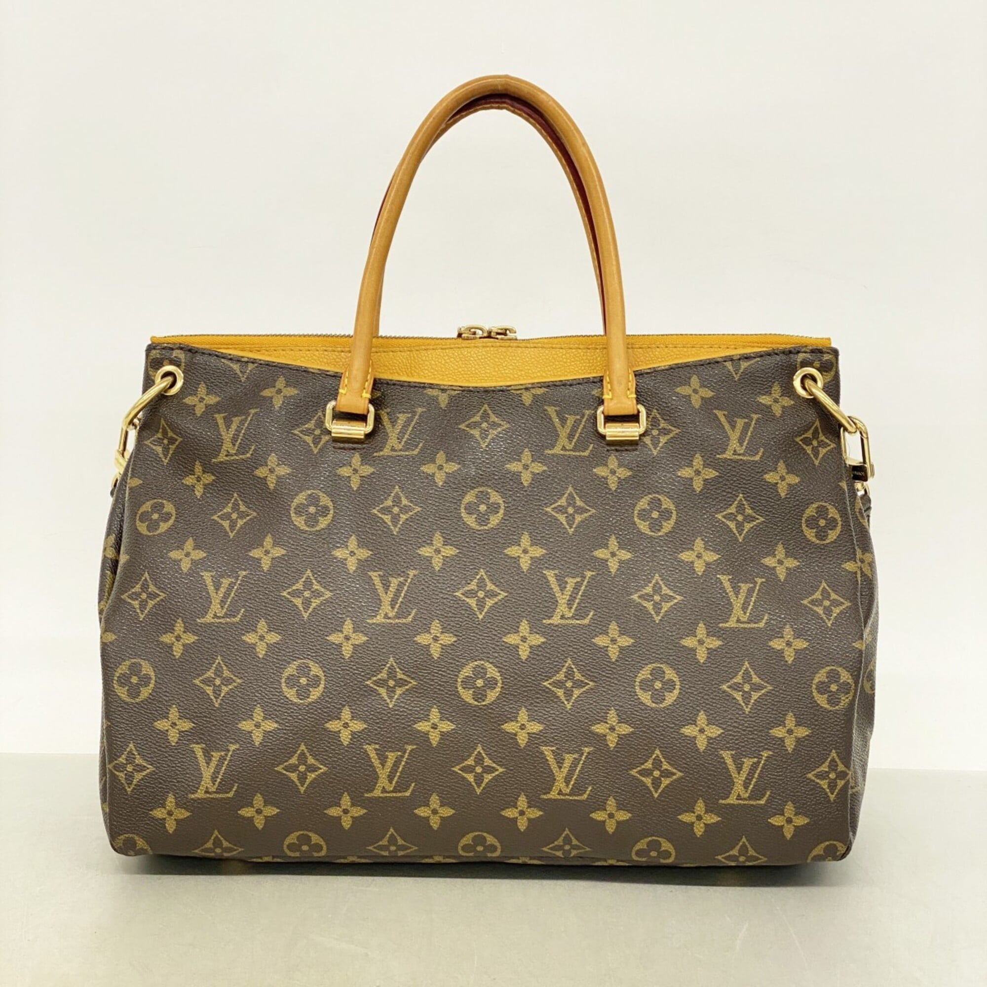 Louis Vuitton Ivory Saffron Handbag (Pre-Owned)