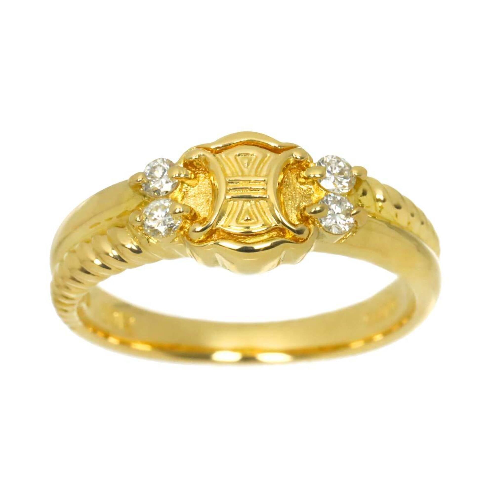 Celine Yellow Gold (18K) Band Ring (Pre-Owned)