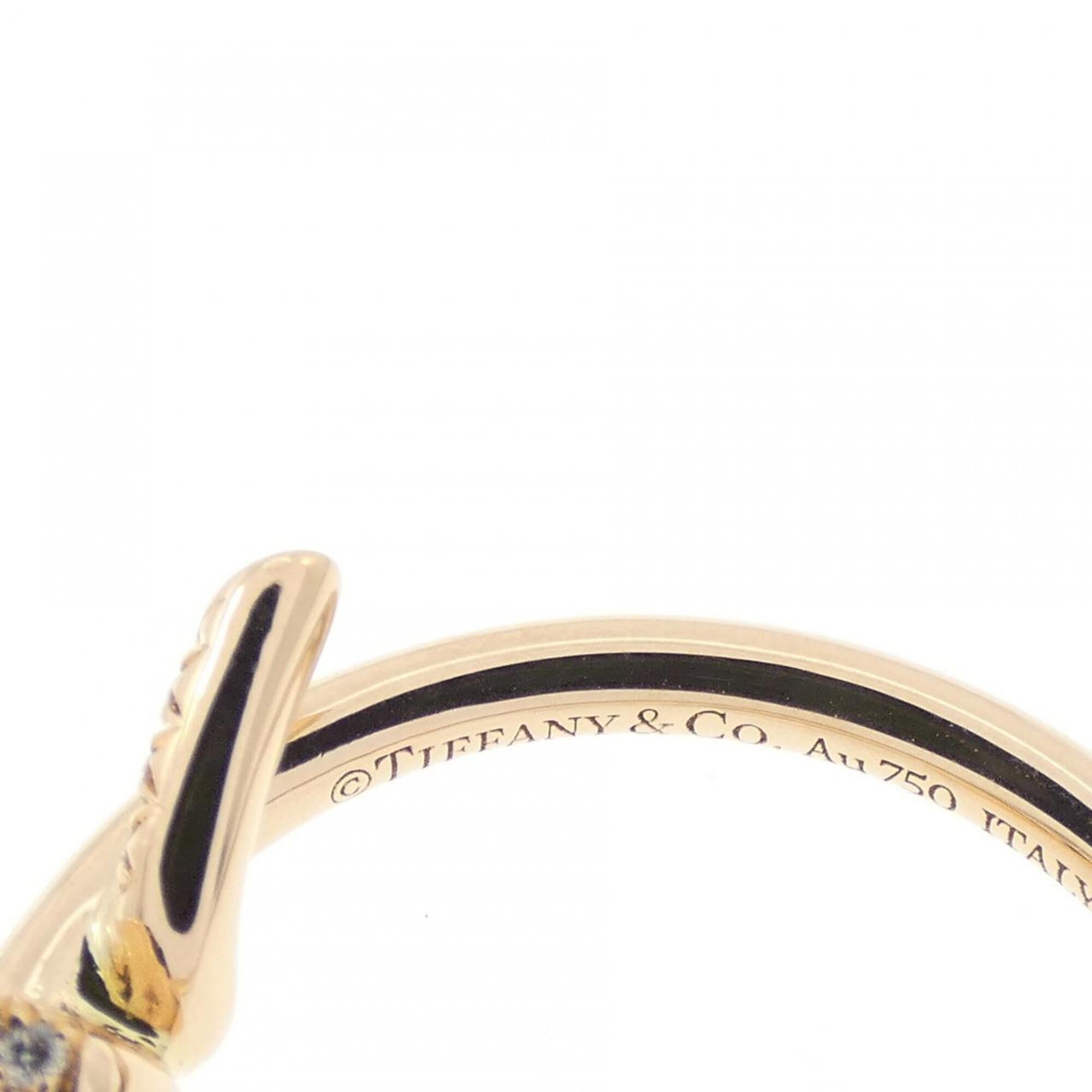 Tiffany Pink Gold (18K) Band Ring (Pre-Owned)