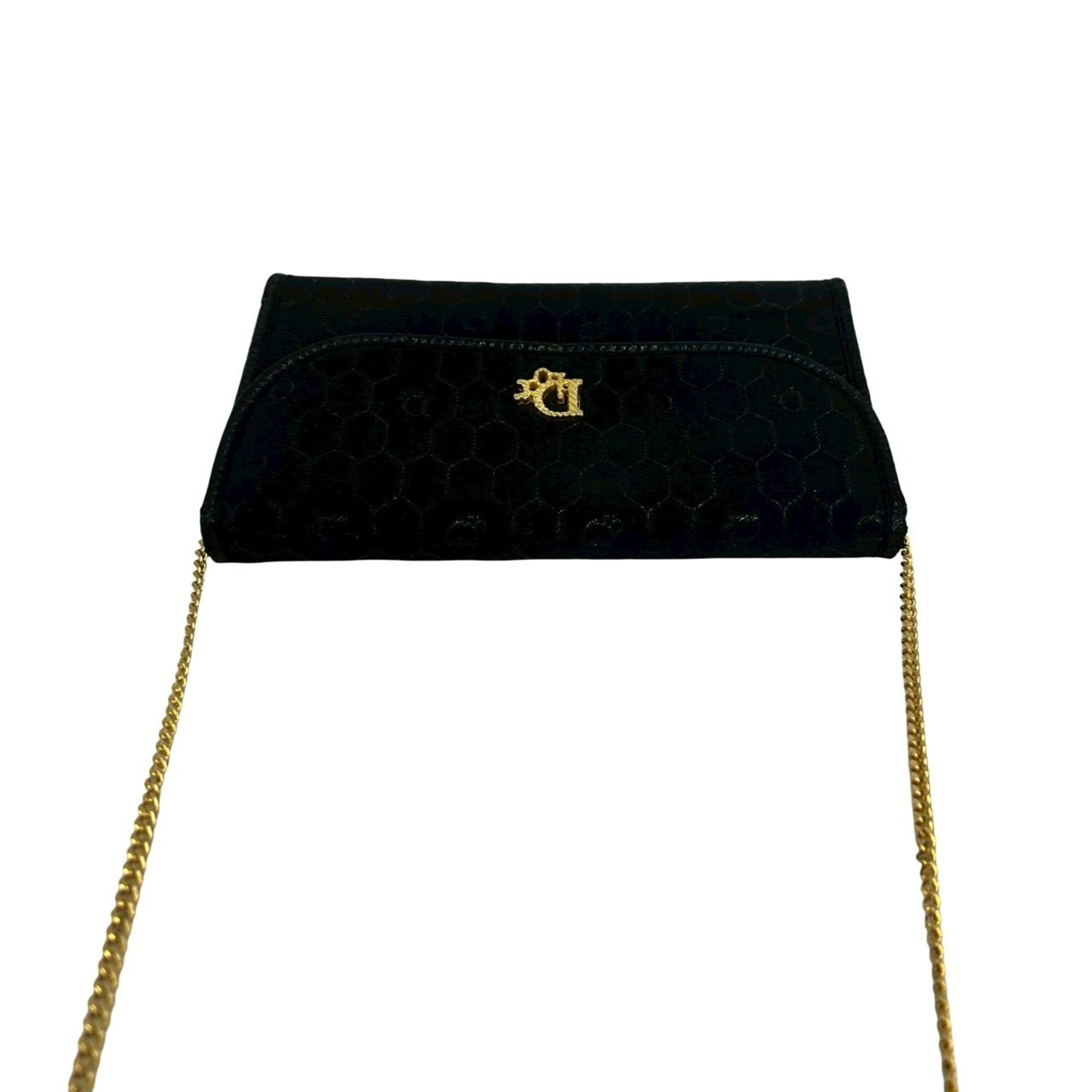 Christian Dior Black Nylon Pochette Shoulder Bag (Pre-Owned)