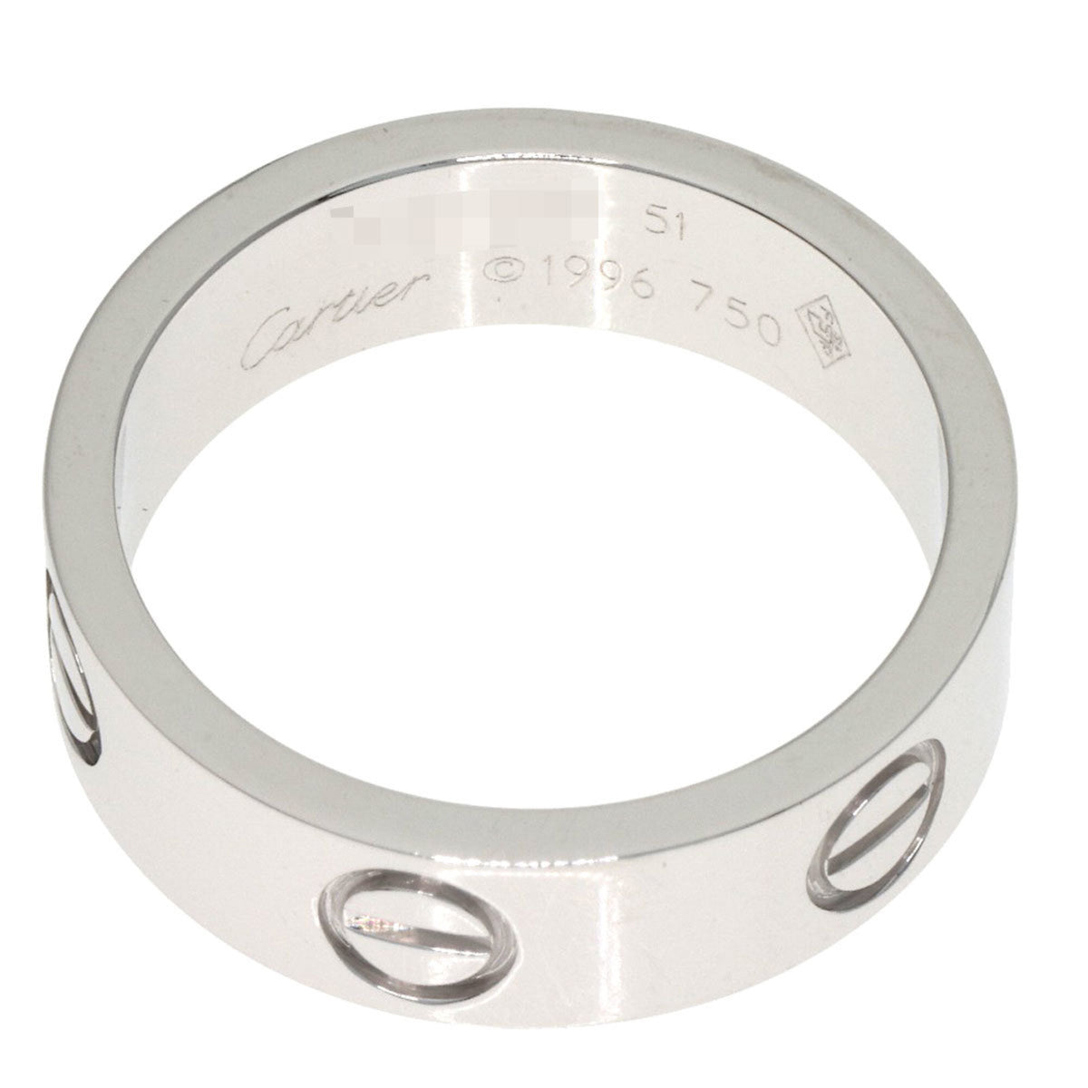 Cartier White Gold (18K) Band Ring (Pre-Owned)