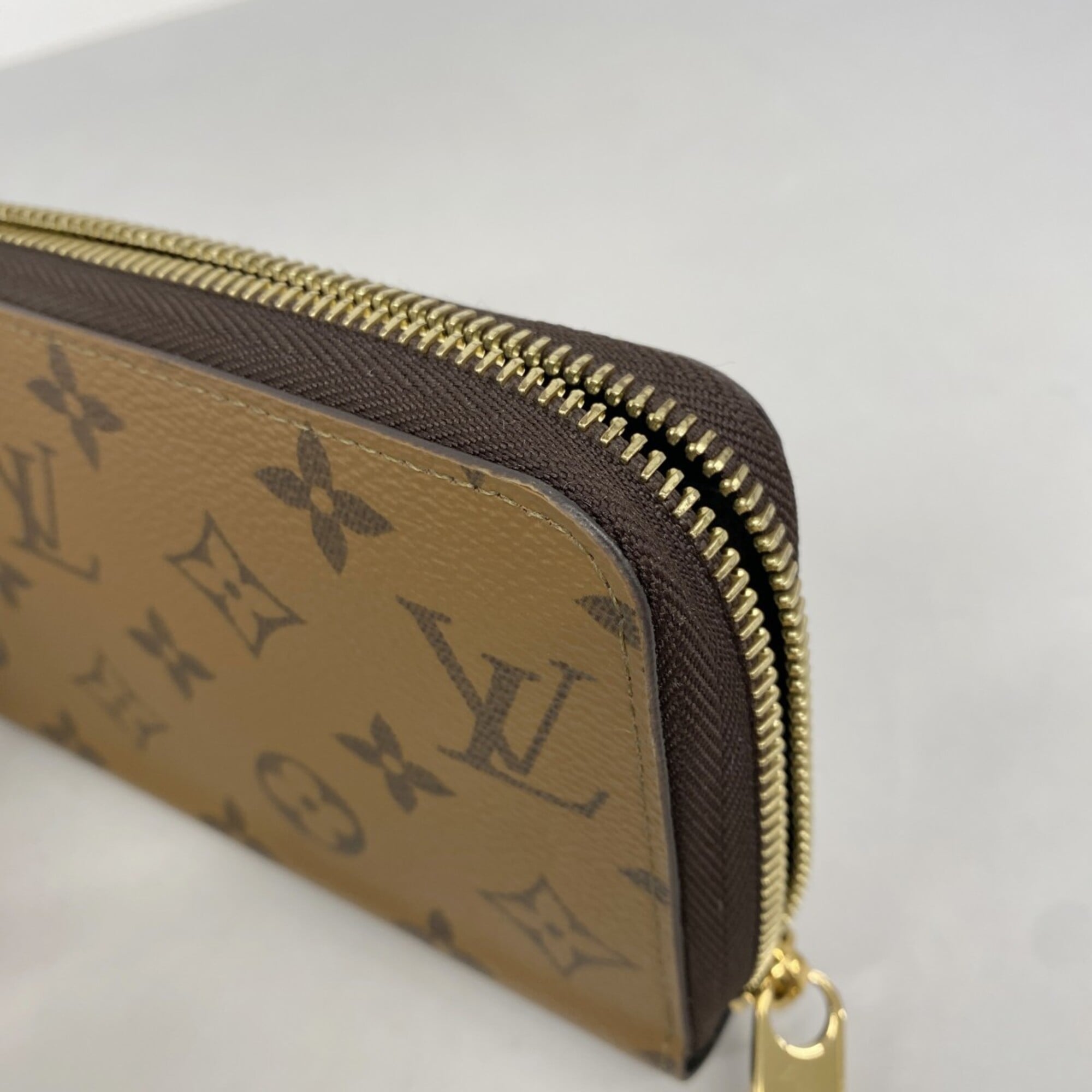 Louis Vuitton Brown Long Wallet (Bi-Fold) (Pre-Owned)