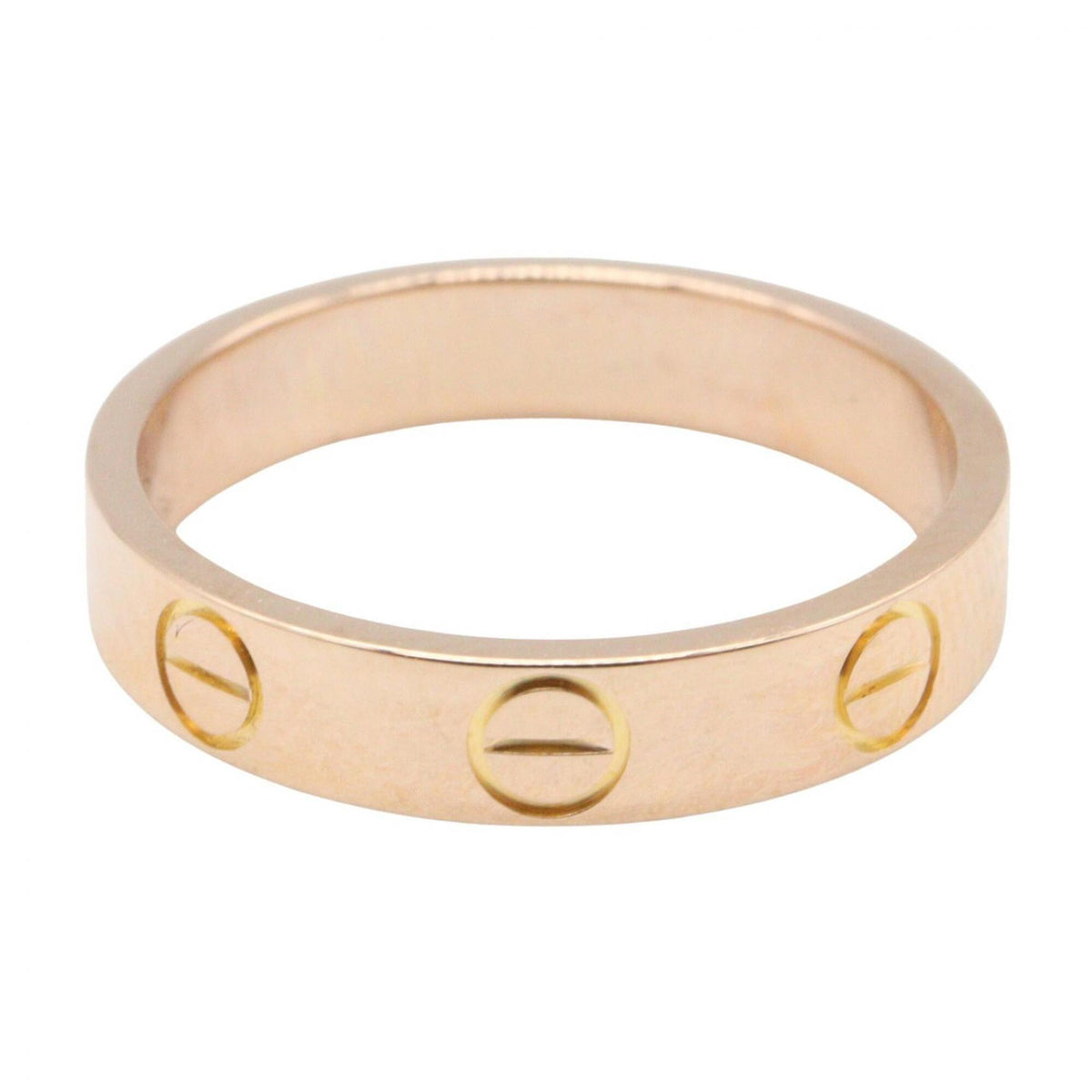 Cartier Gold Pink Gold (18K) Band Ring (Pre-Owned)