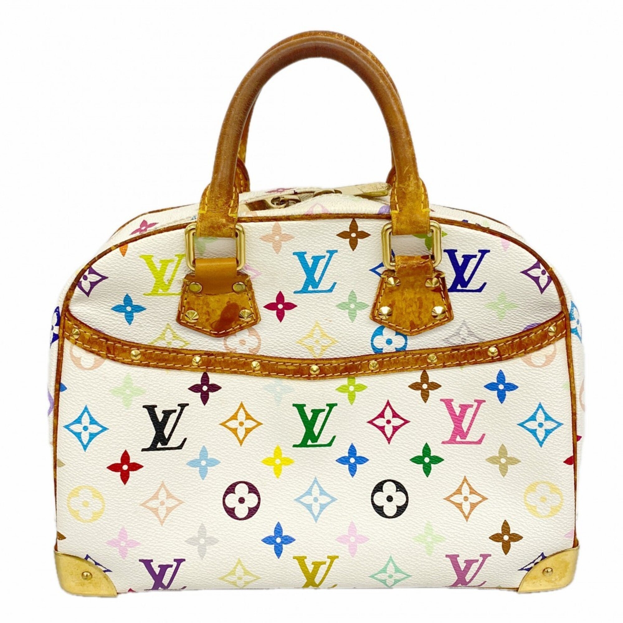 Louis Vuitton Blanc Handbag (Pre-Owned)