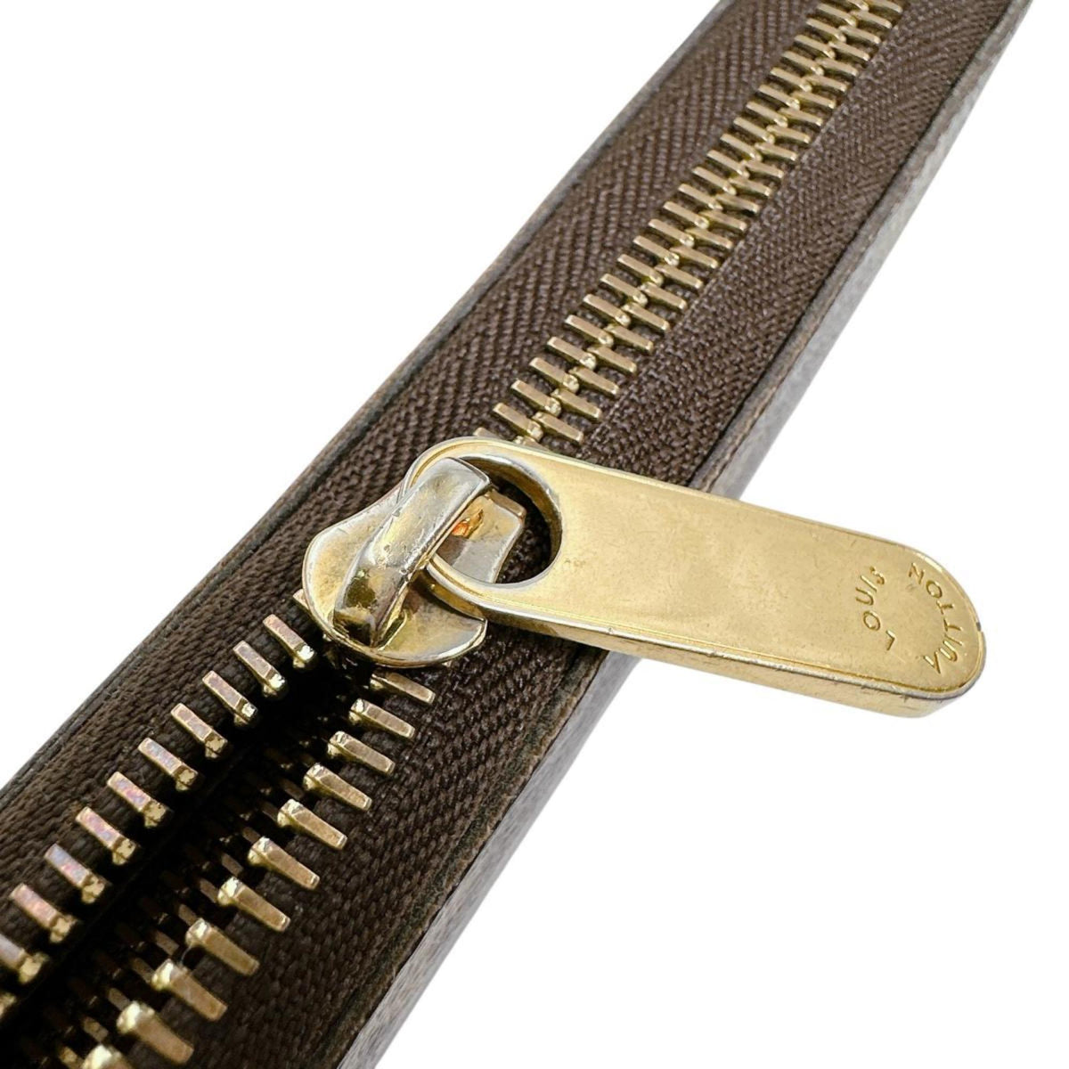 Louis Vuitton Brown Monogram Long Wallet (Bi-Fold) (Pre-Owned)
