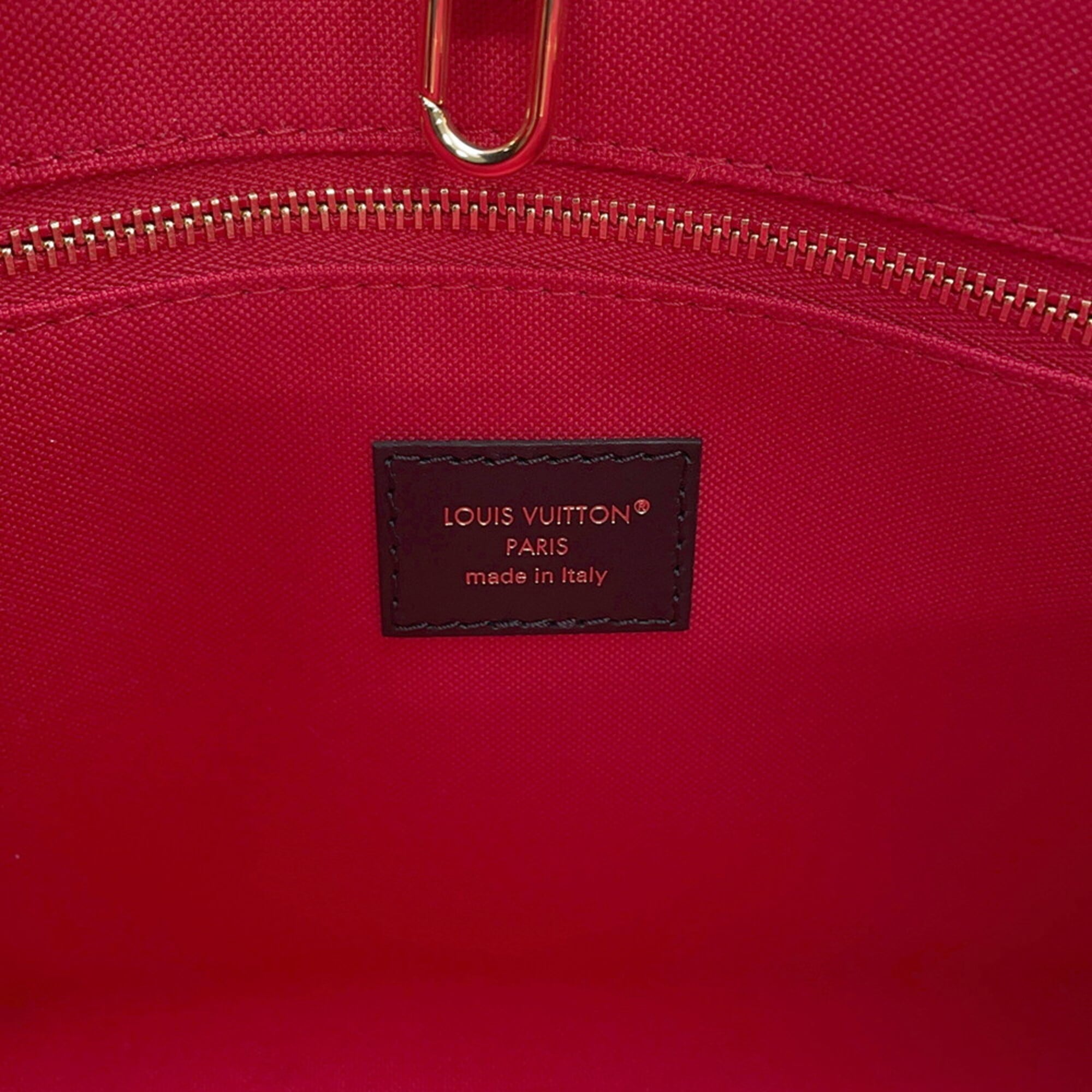 Louis Vuitton Monogram Reverse Red Color Monogram Reverse Handbag Shoulder Bag (Pre-Owned)