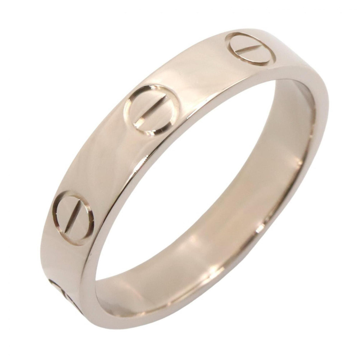 Cartier Silver White Gold (18K) Band Ring (Pre-Owned)
