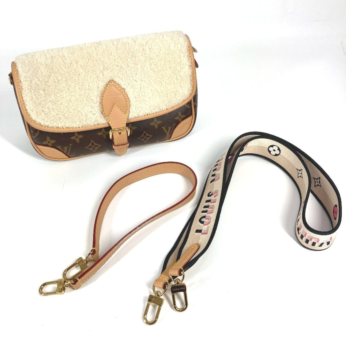 Louis Vuitton Brown Monogram Shoulder Bag Tote Bag (Pre-Owned)