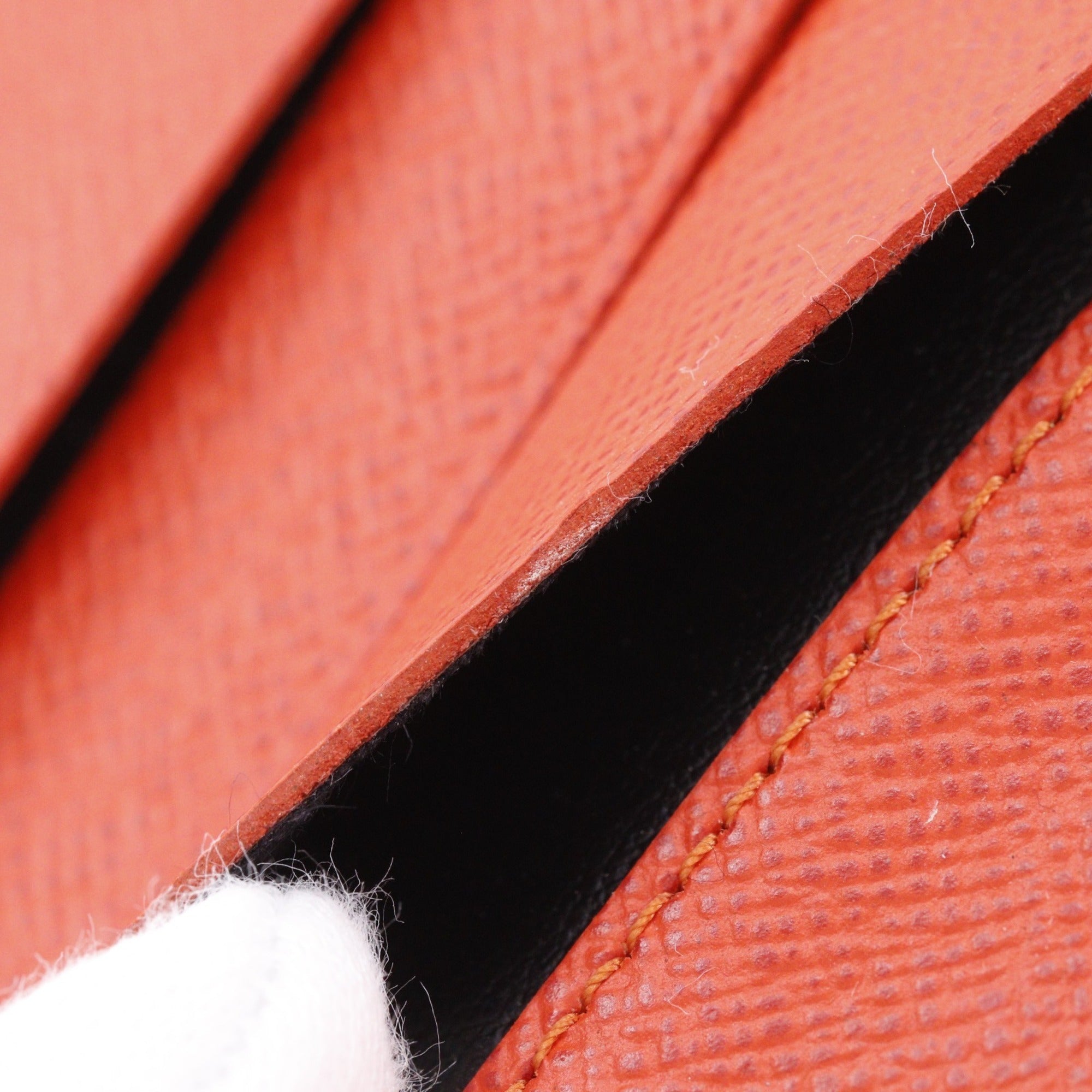 Louis Vuitton Brown Monogram Orange Canvas Monogram Perforated Wallet (Bi-Fold) (Pre-Owned)