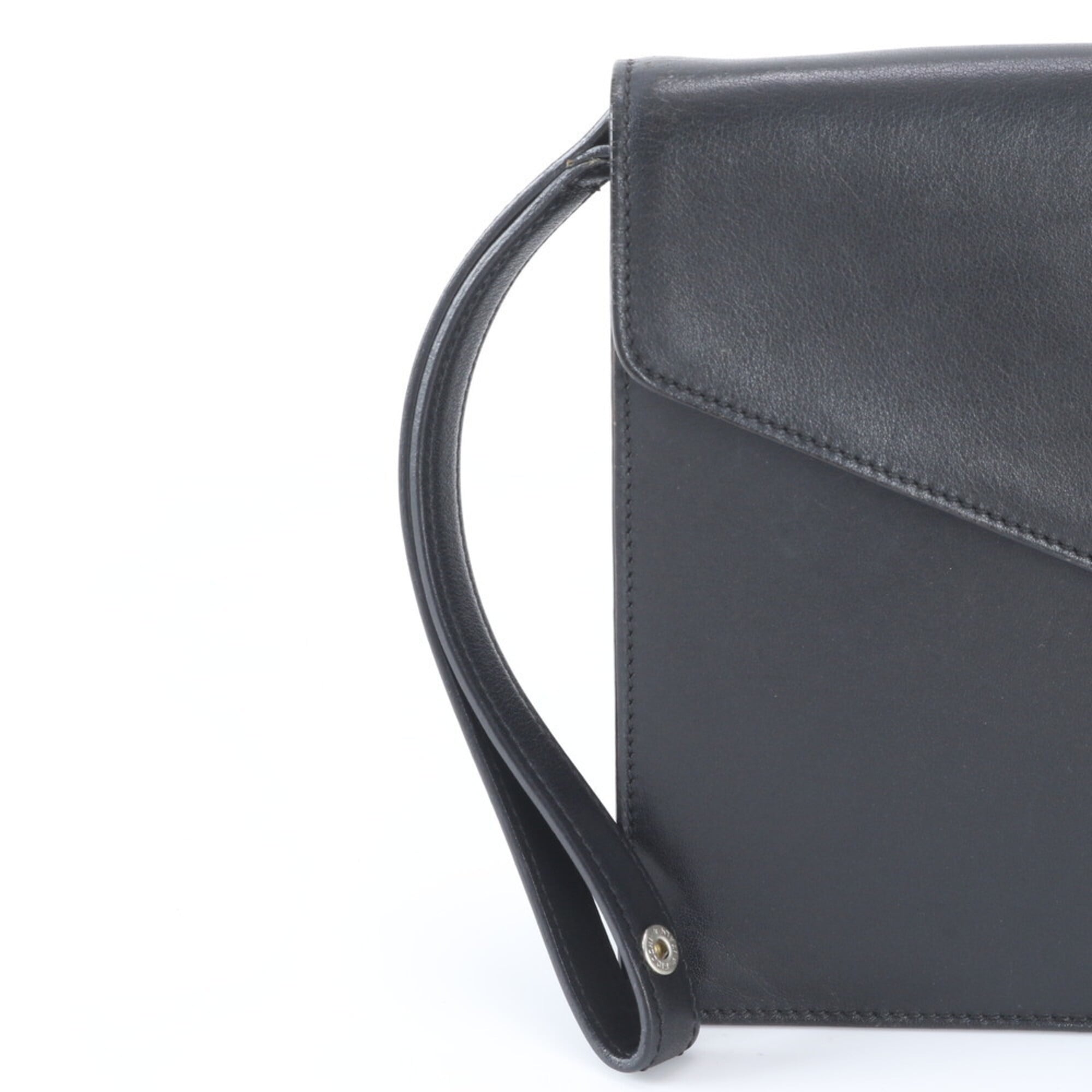 Loewe Black Leather Handbag (Pre-Owned)
