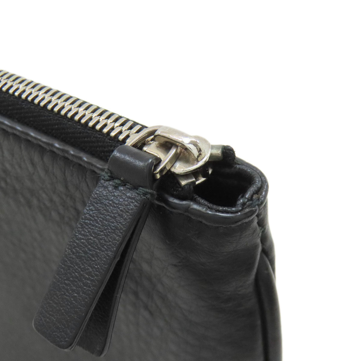 Balenciaga Black Leather Pouch (Pre-Owned)