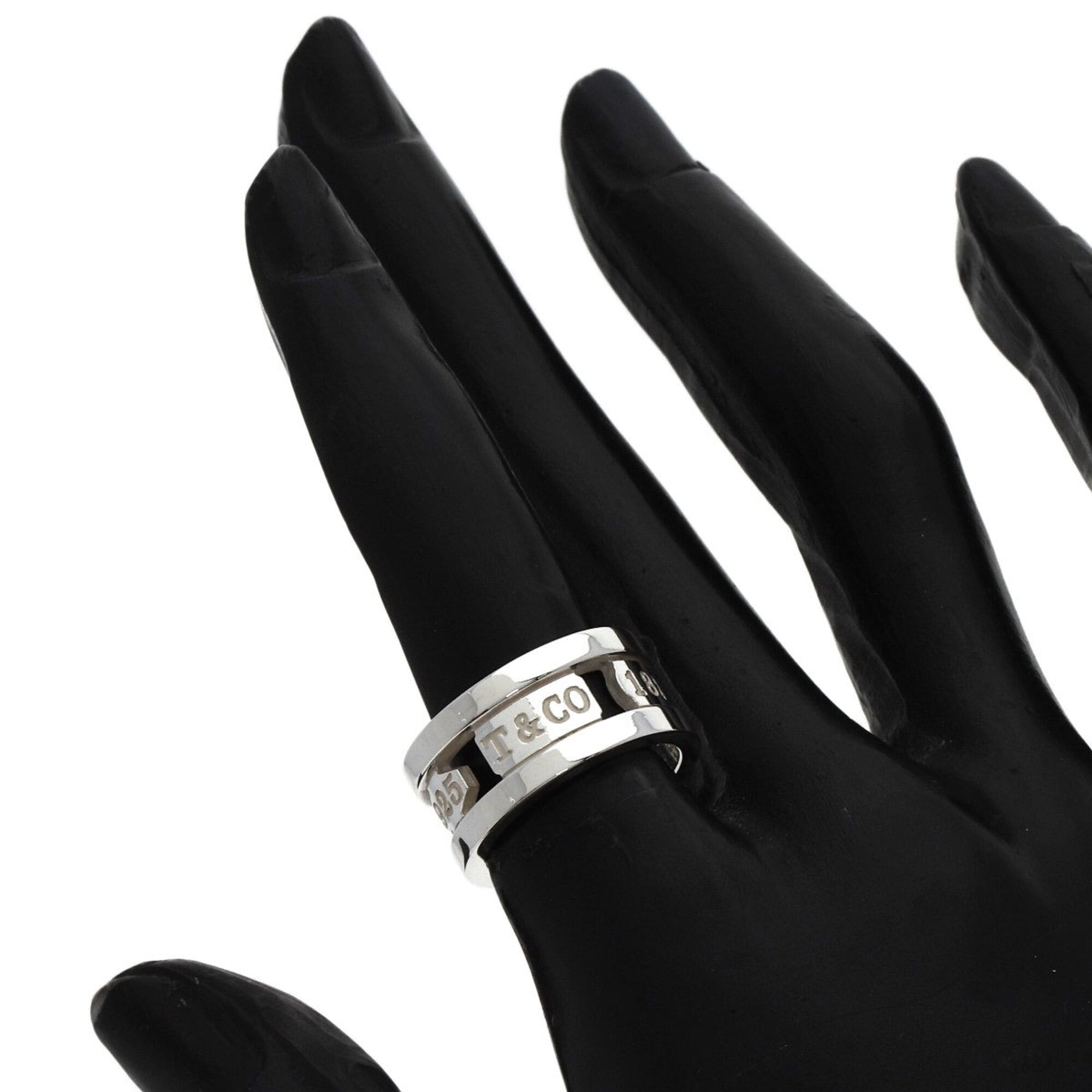 Tiffany Silver Band Ring (Pre-Owned)