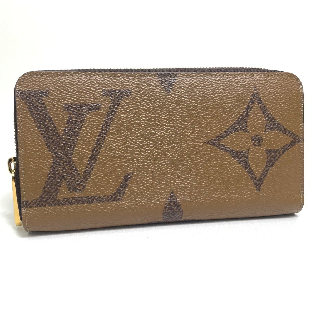 Louis Vuitton Monogram Brown Monogram Long Wallet (Bi-Fold) (Pre-Owned)