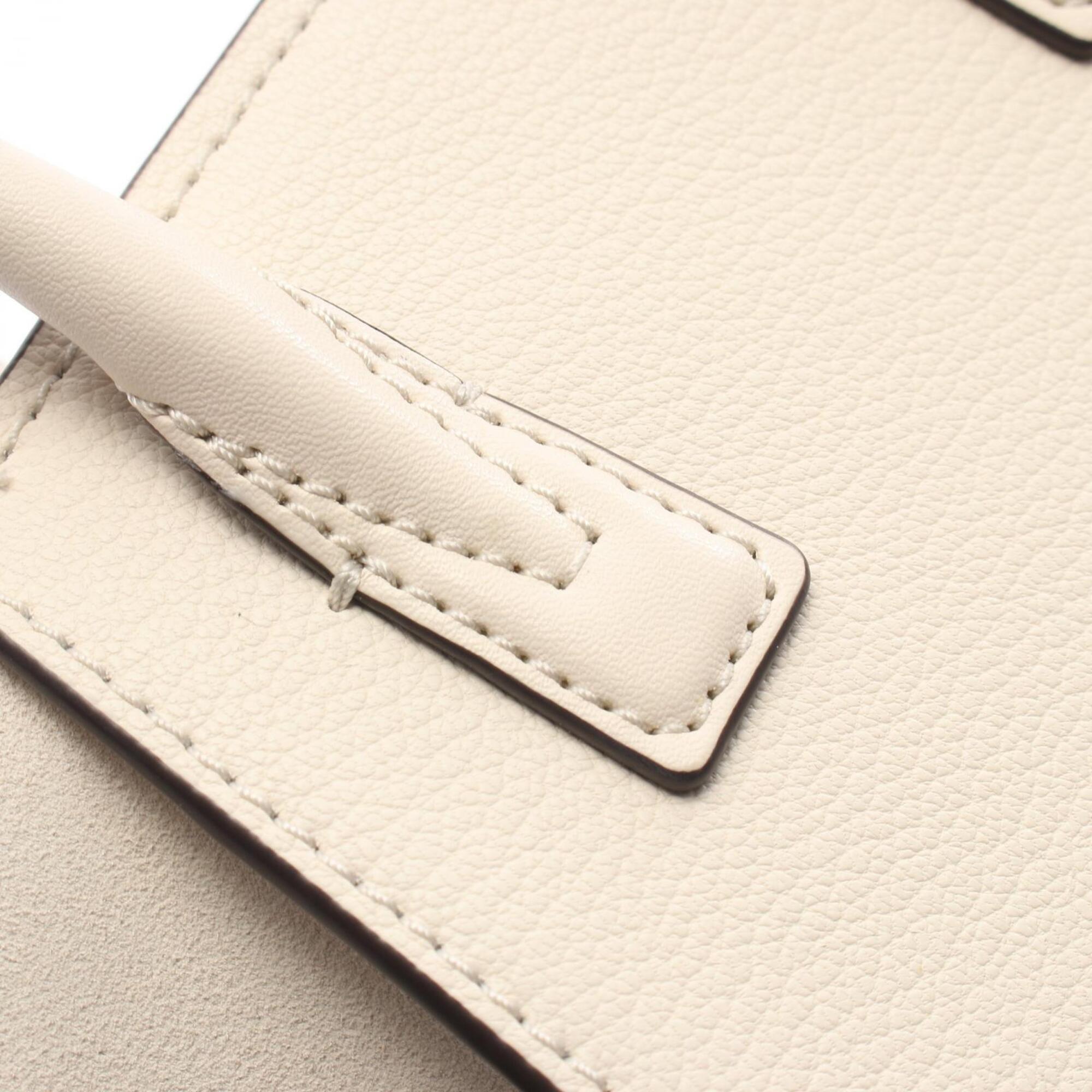 Michael Kors Ivory Leather Handbag (Pre-Owned)