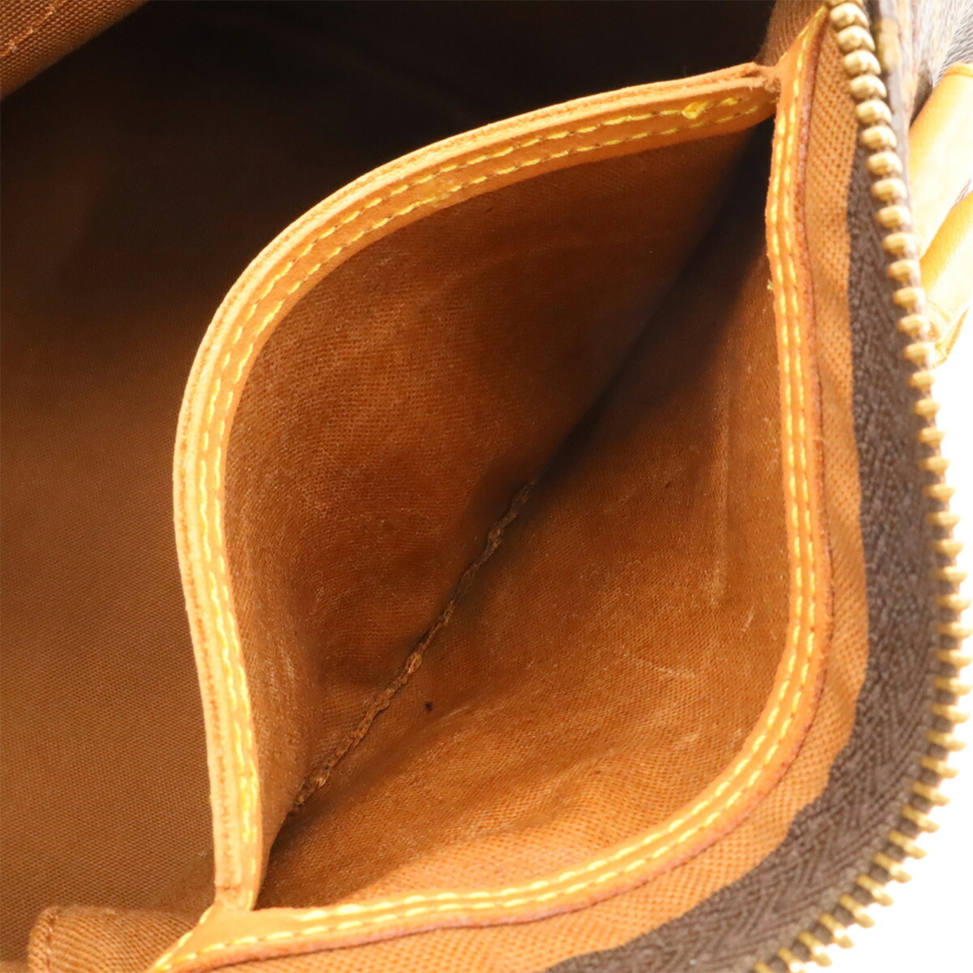 Louis Vuitton Brown Monogram Canvas Pvc Coated Canvas Handbag (Pre-Owned)
