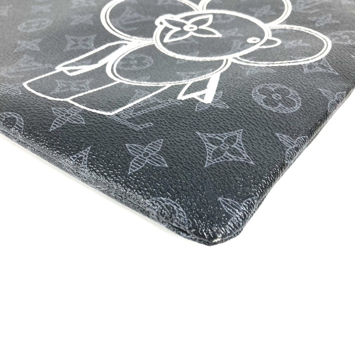 Louis Vuitton Monogram Eclipse Black Monogram Eclipse Clutch Bag Handbag Pochette (Pre-Owned)