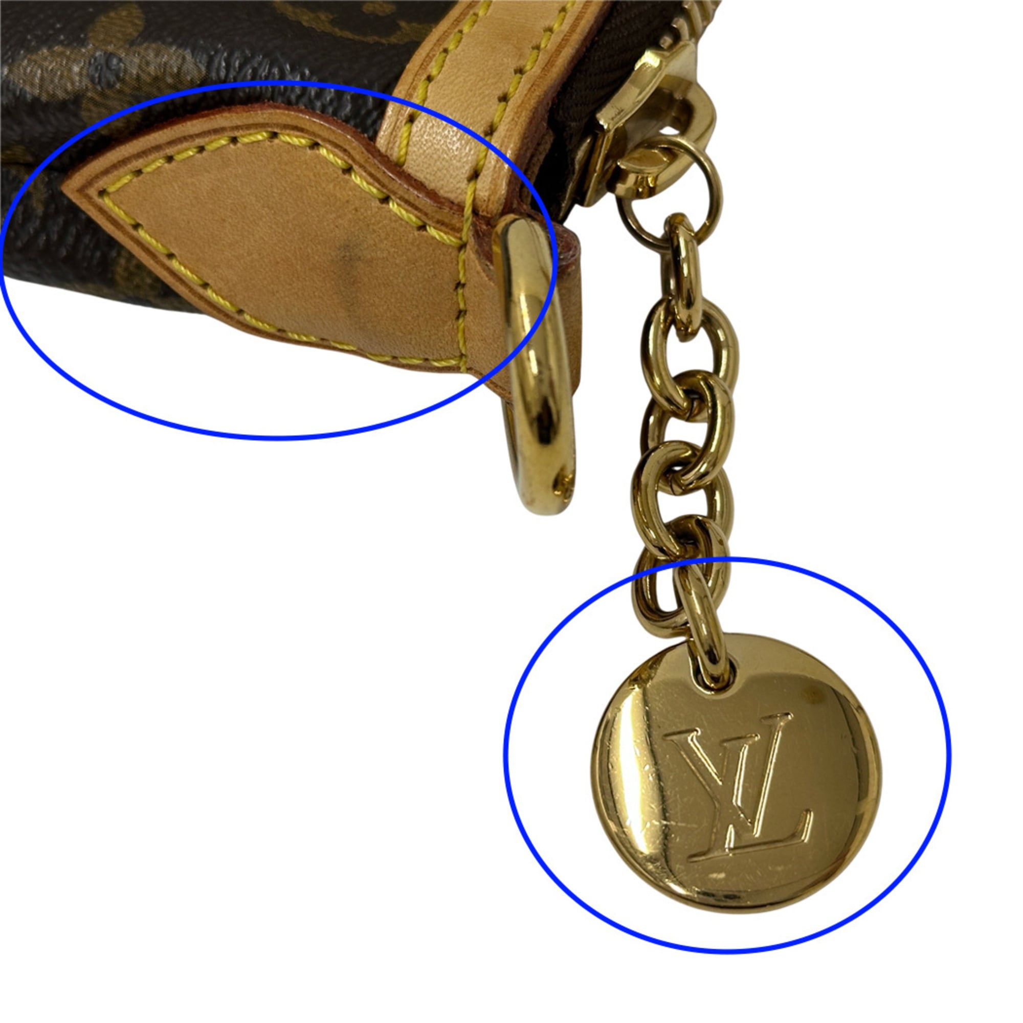 Louis Vuitton Brown Monogram Handbag Shoulder Bag (Pre-Owned)