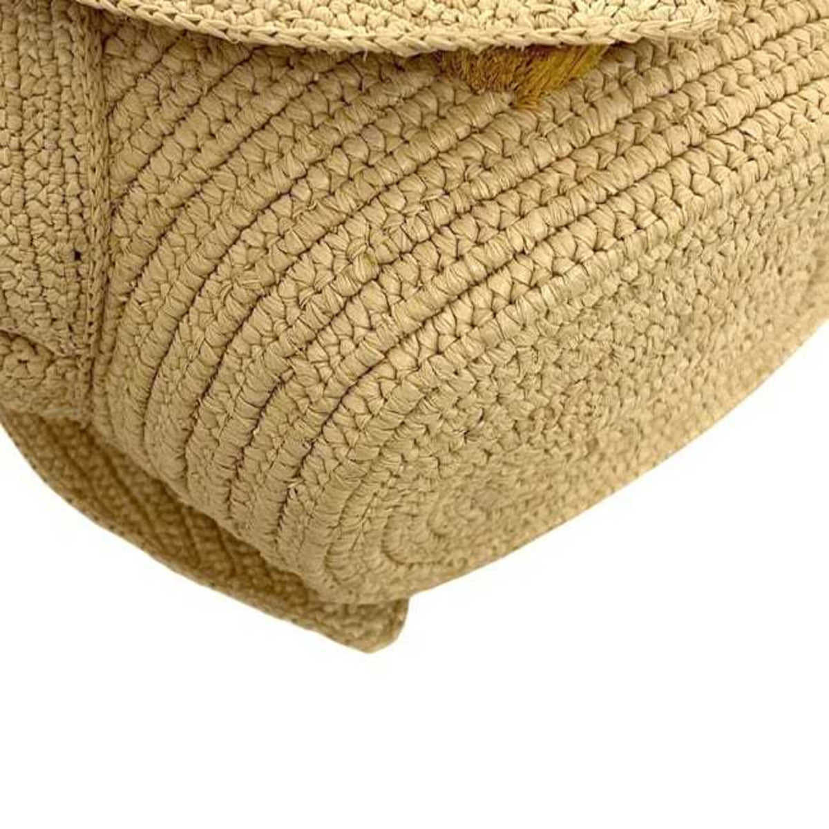 Loewe Beige Raffia Shoulder Bag (Pre-Owned)