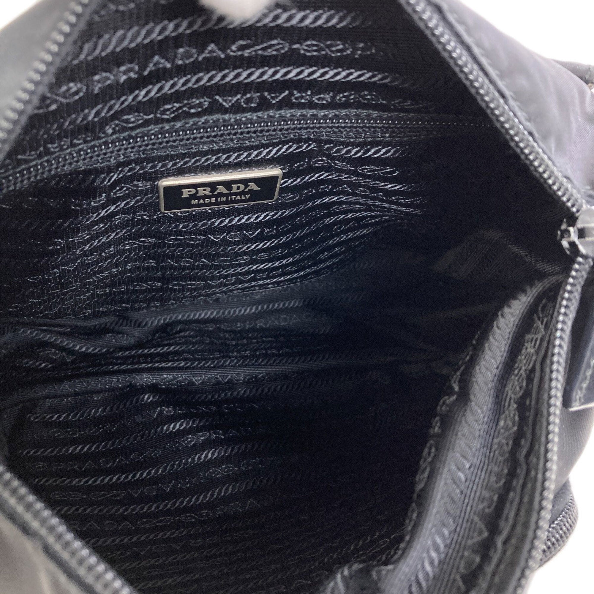 Prada Black Nylon Shoulder Bag (Pre-Owned)