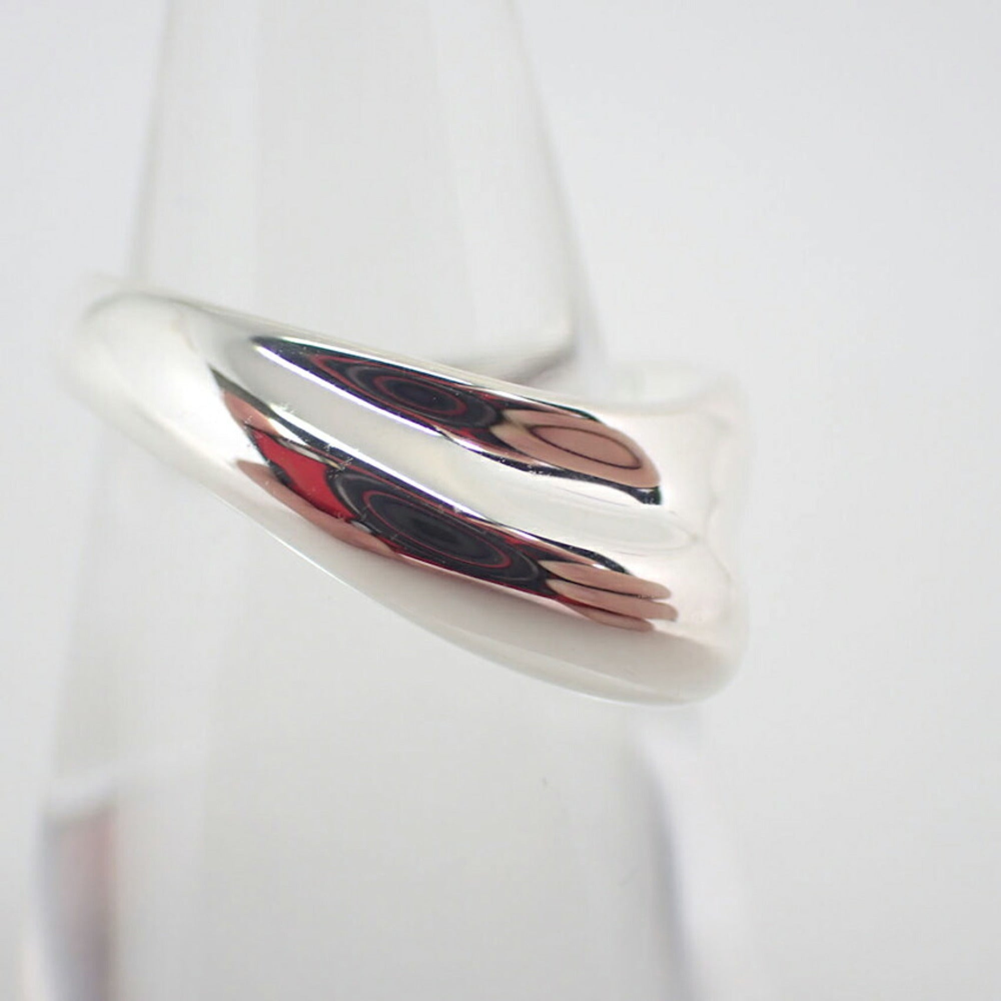 Tiffany Sterling Silver 925 Band Ring (Pre-Owned)