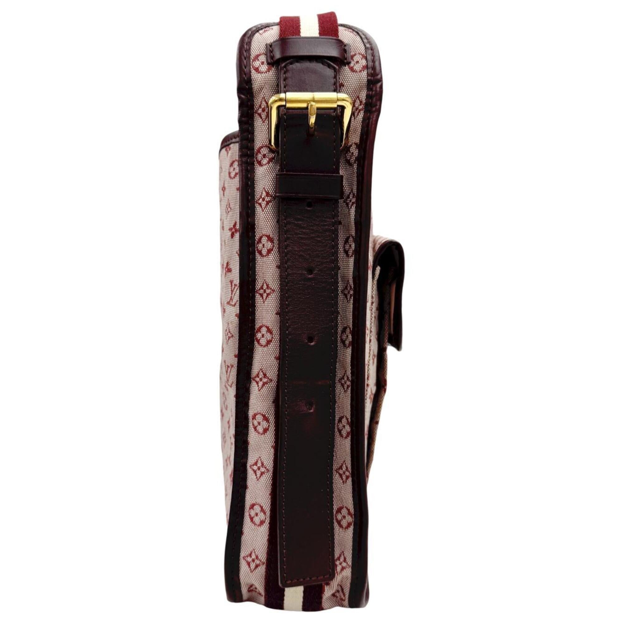 Louis Vuitton Cerise Canvas Leather Shoulder Bag (Pre-Owned)