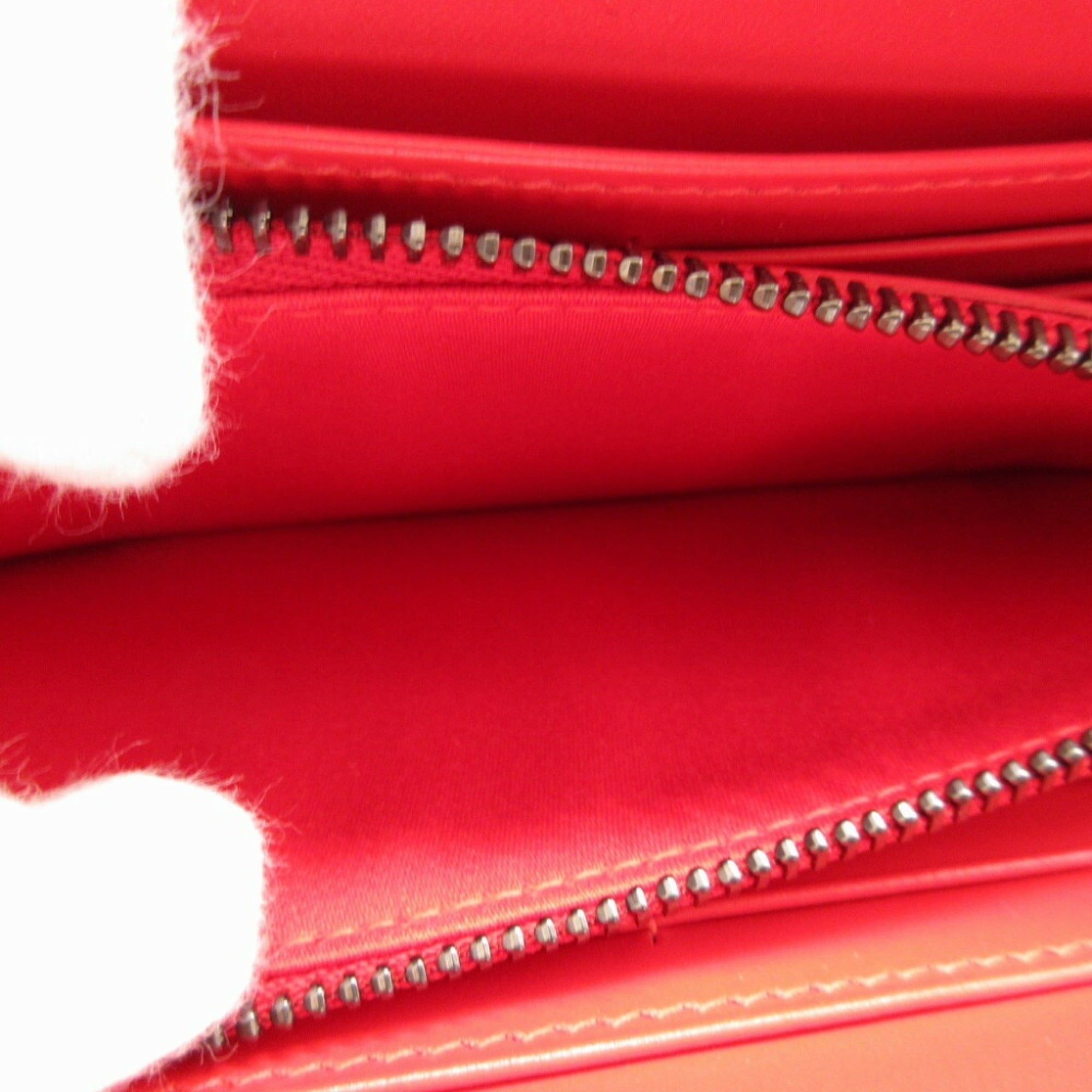 Christian Louboutin Black Leather Long Wallet (Bi-Fold) (Pre-Owned)