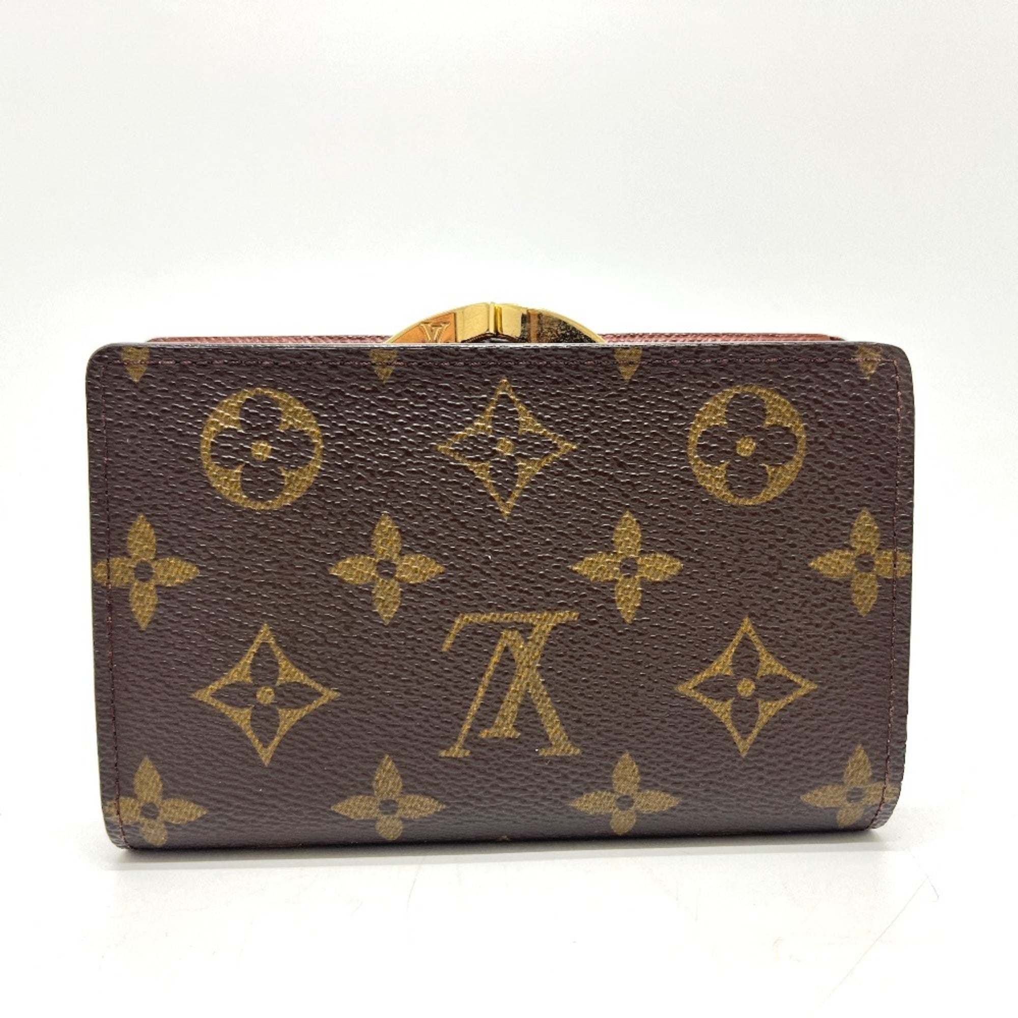 Louis Vuitton Brown Monogram Canvas Wallet (Bi-Fold) (Pre-Owned)