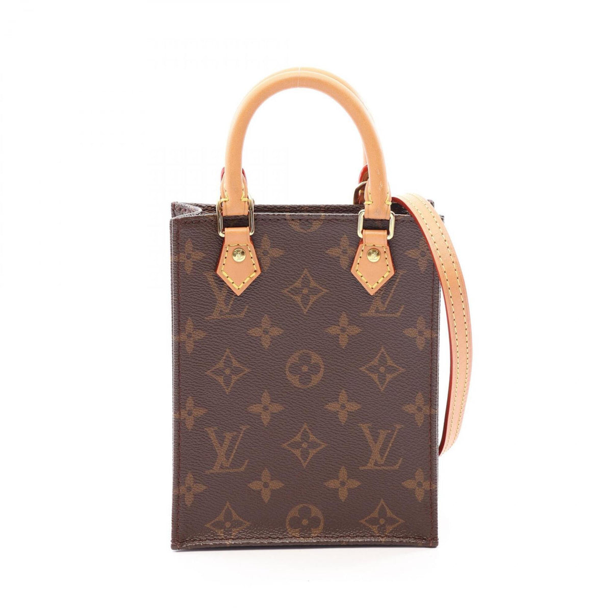 Louis Vuitton Brown Monogram Monogram Leather Handbag (Pre-Owned)