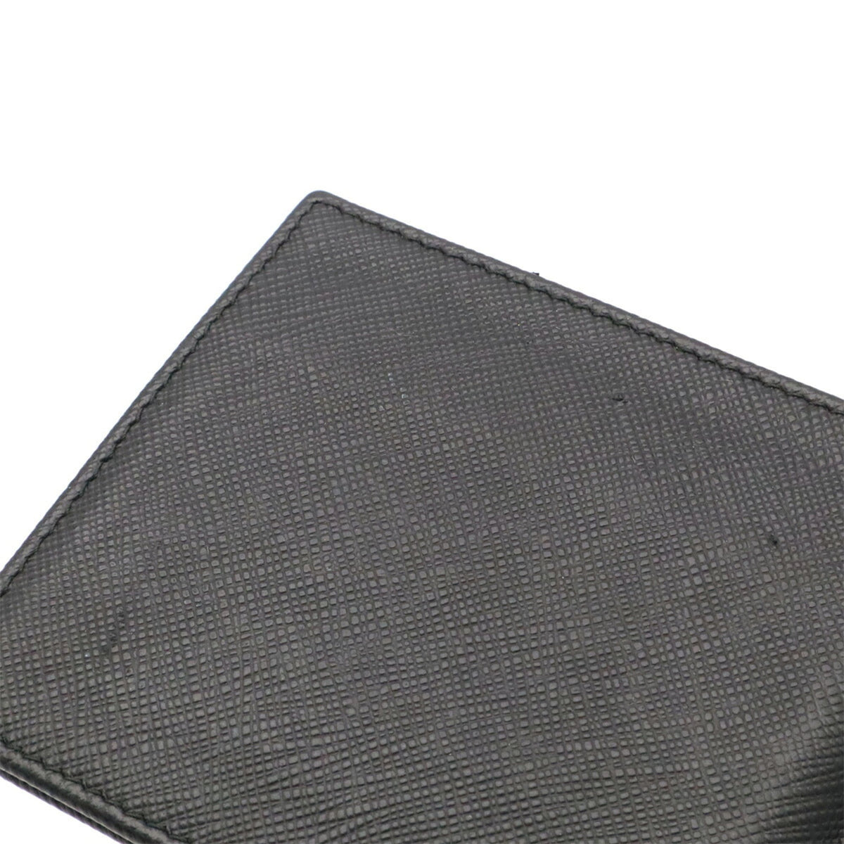 Prada Black Nero Leather Wallet (Bi-Fold) (Pre-Owned)