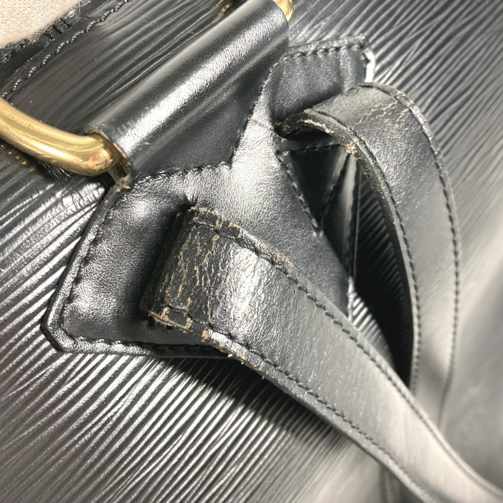 Louis Vuitton Black Epi Leather Backpack (Pre-Owned)