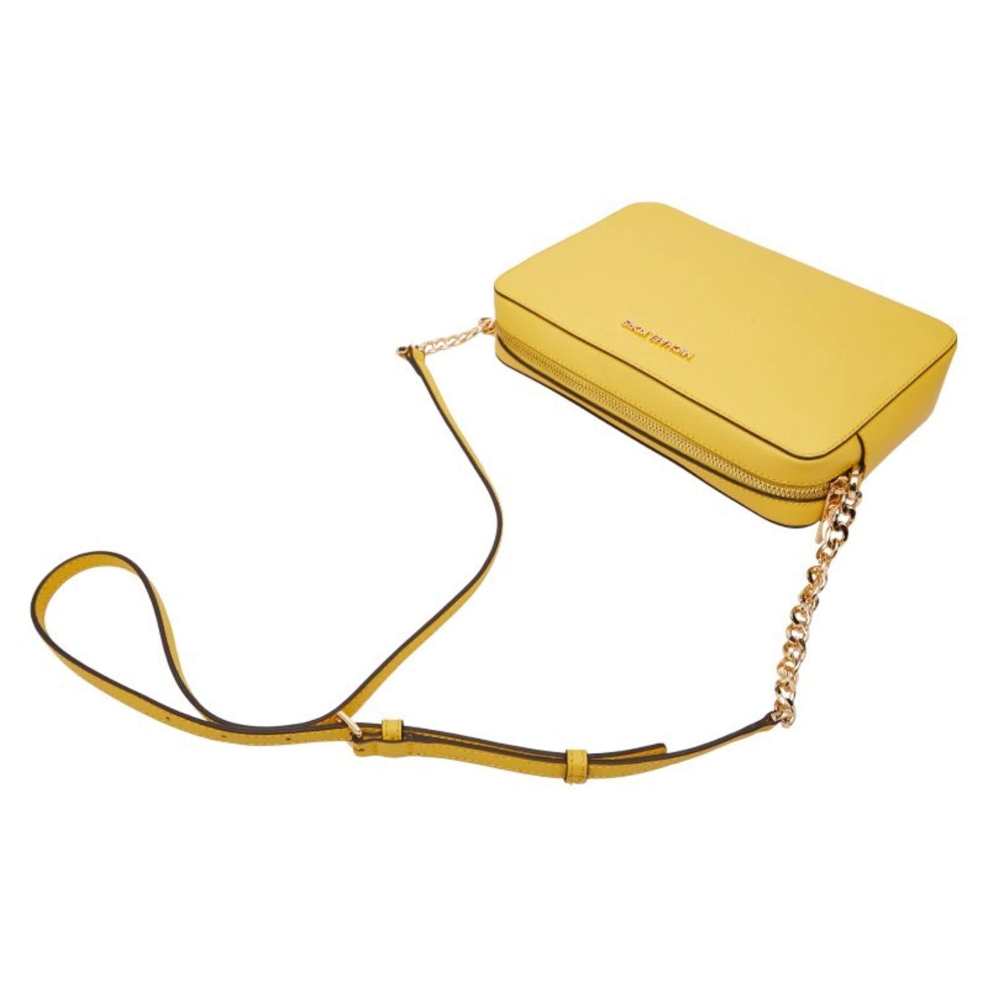 Michael Kors Yellow Leather Shoulder Bag (Pre-Owned)