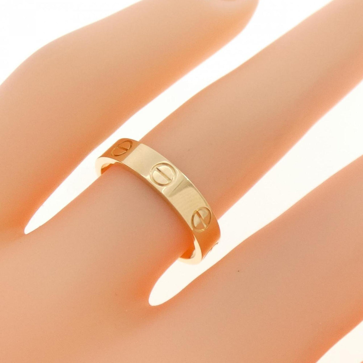 Cartier Love Yellow Gold (18K) Band Ring (Pre-Owned)