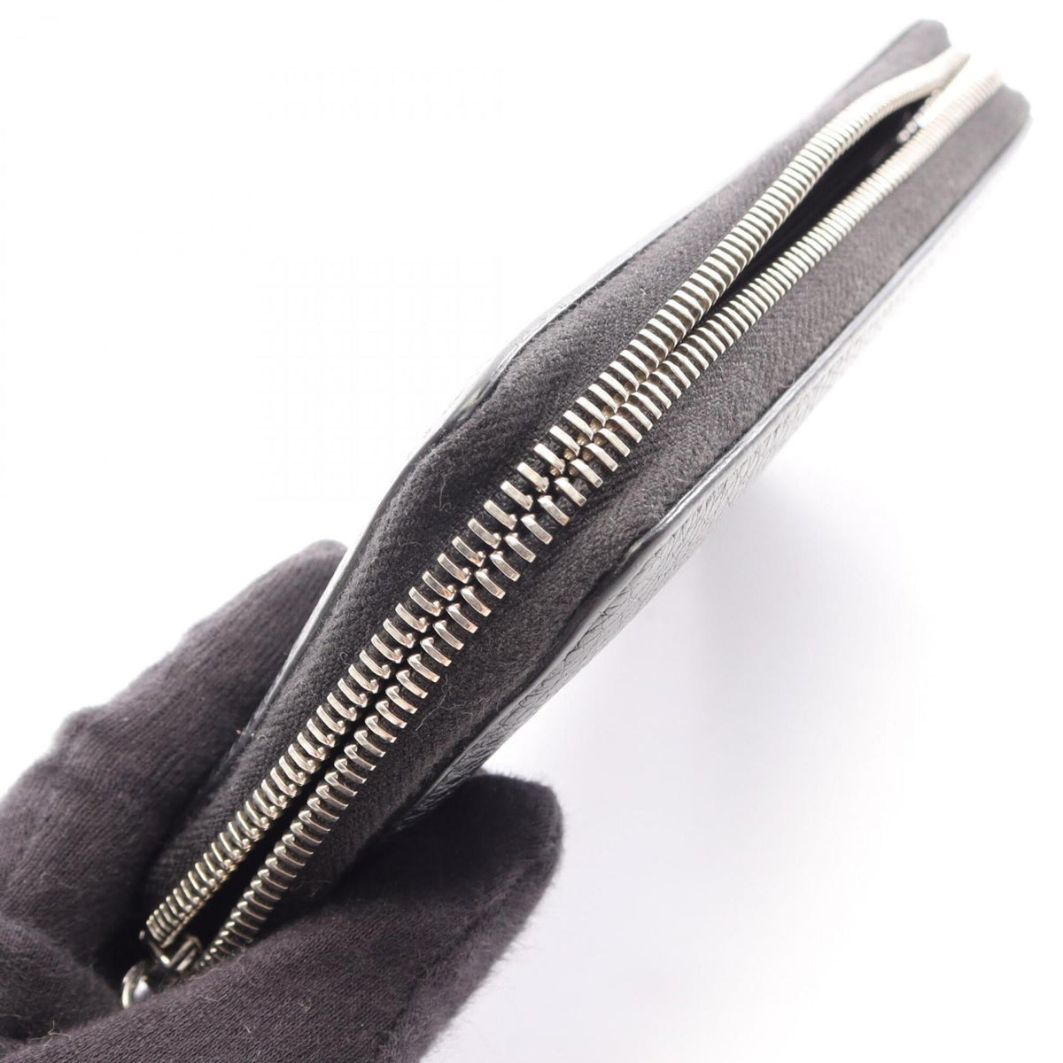 Gucci Black Leather Long Wallet (Bi-Fold) (Pre-Owned)