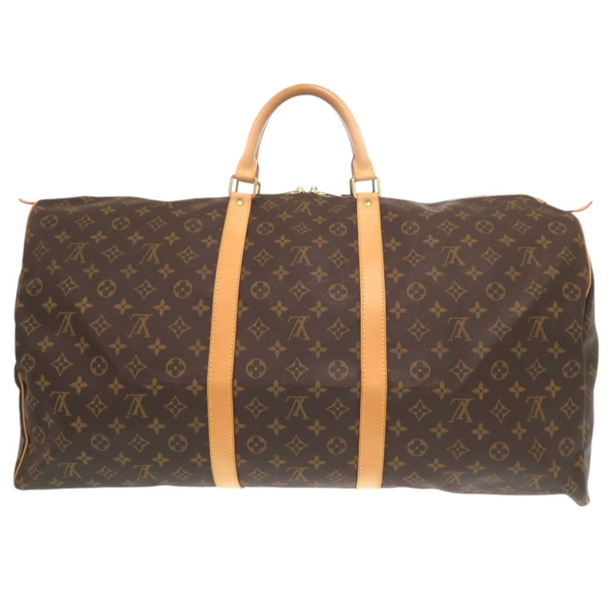 Louis Vuitton Brown Monogram Monogram Boston Bag (Pre-Owned)