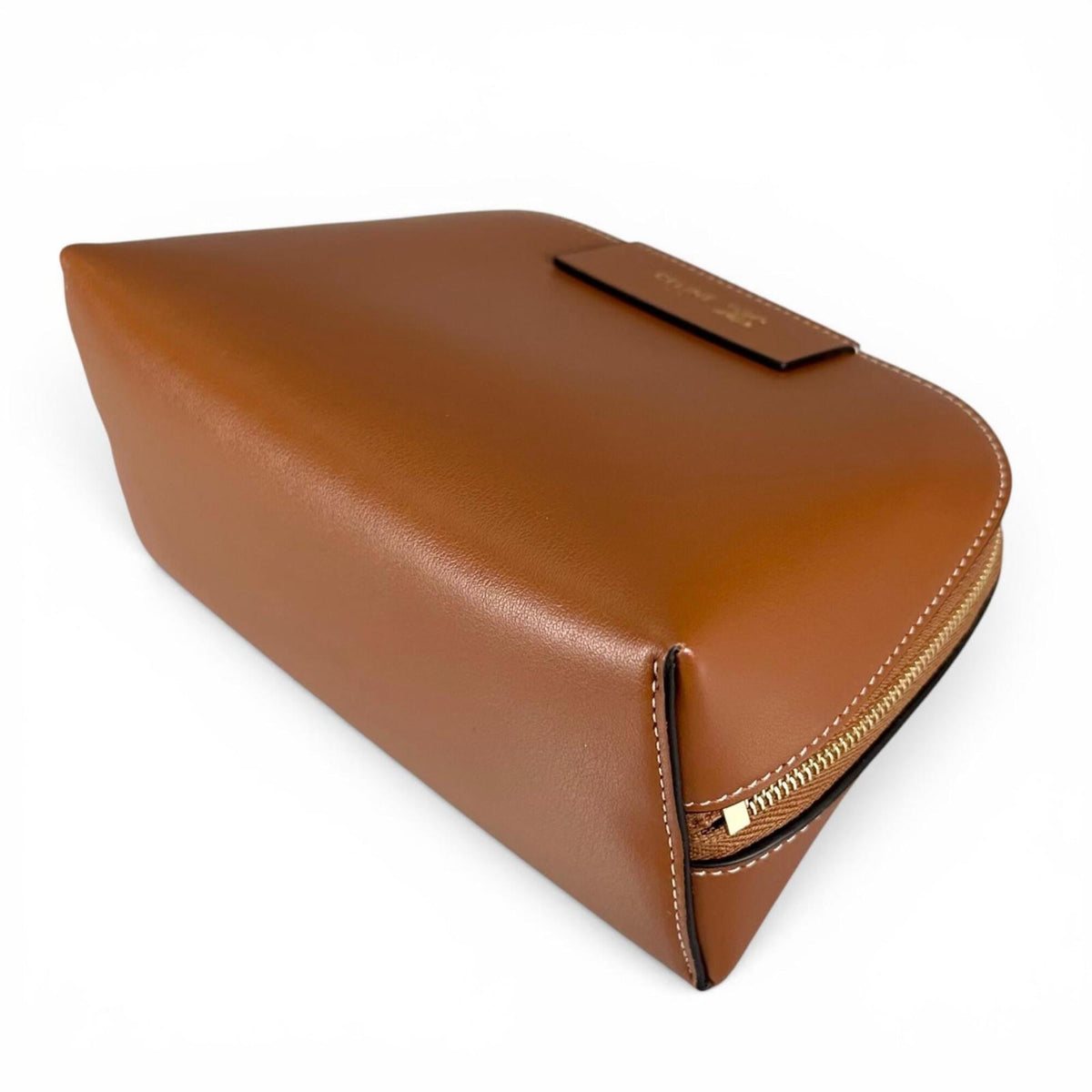 Celine Brown Leather Pouch (Pre-Owned)