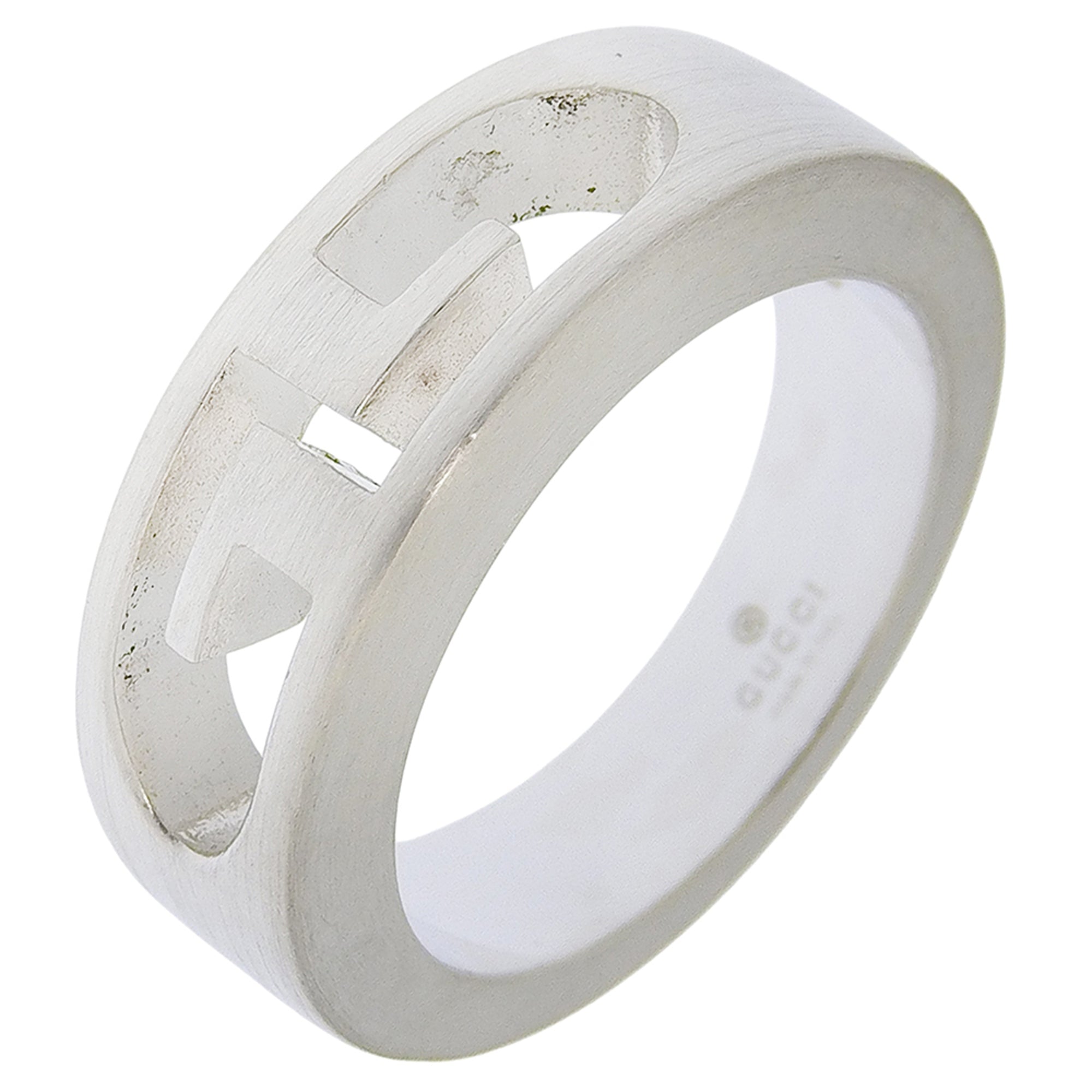 Gucci Silver 925 Band Ring (Pre-Owned)