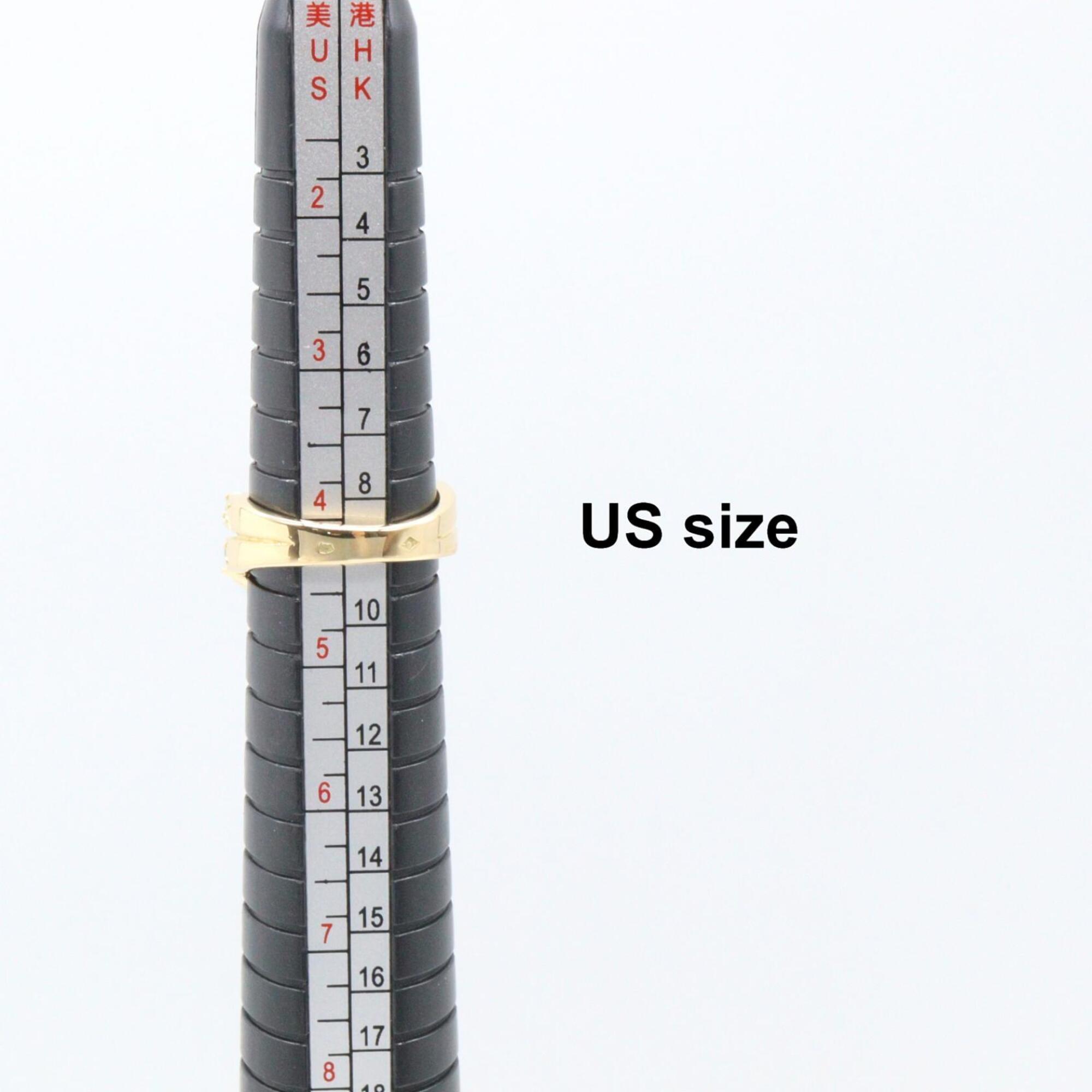 Van Cleef & Arpels Gold Clear Yellow Gold (18K) Band Ring (Pre-Owned)
